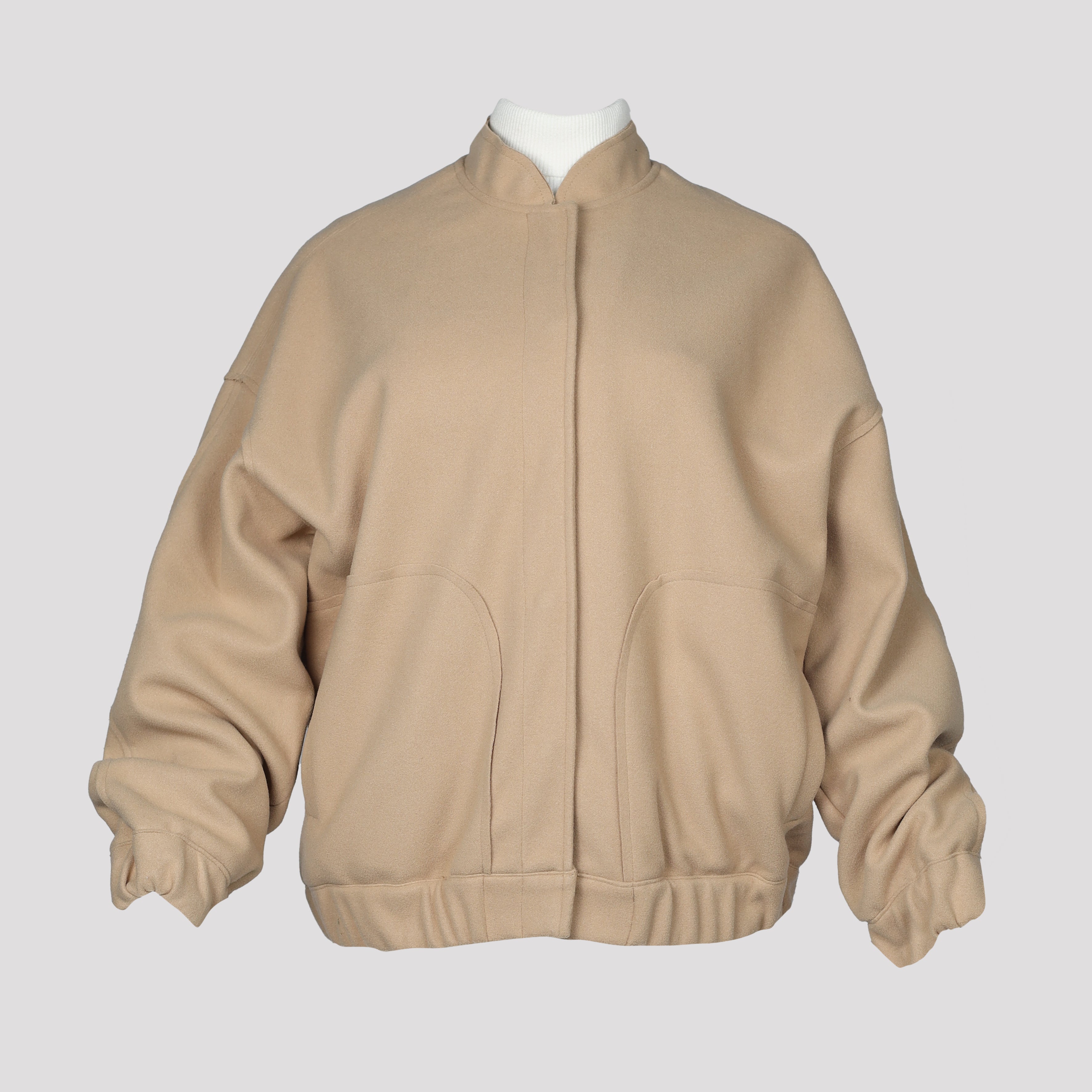 Jacket-Felt-BEIGE
