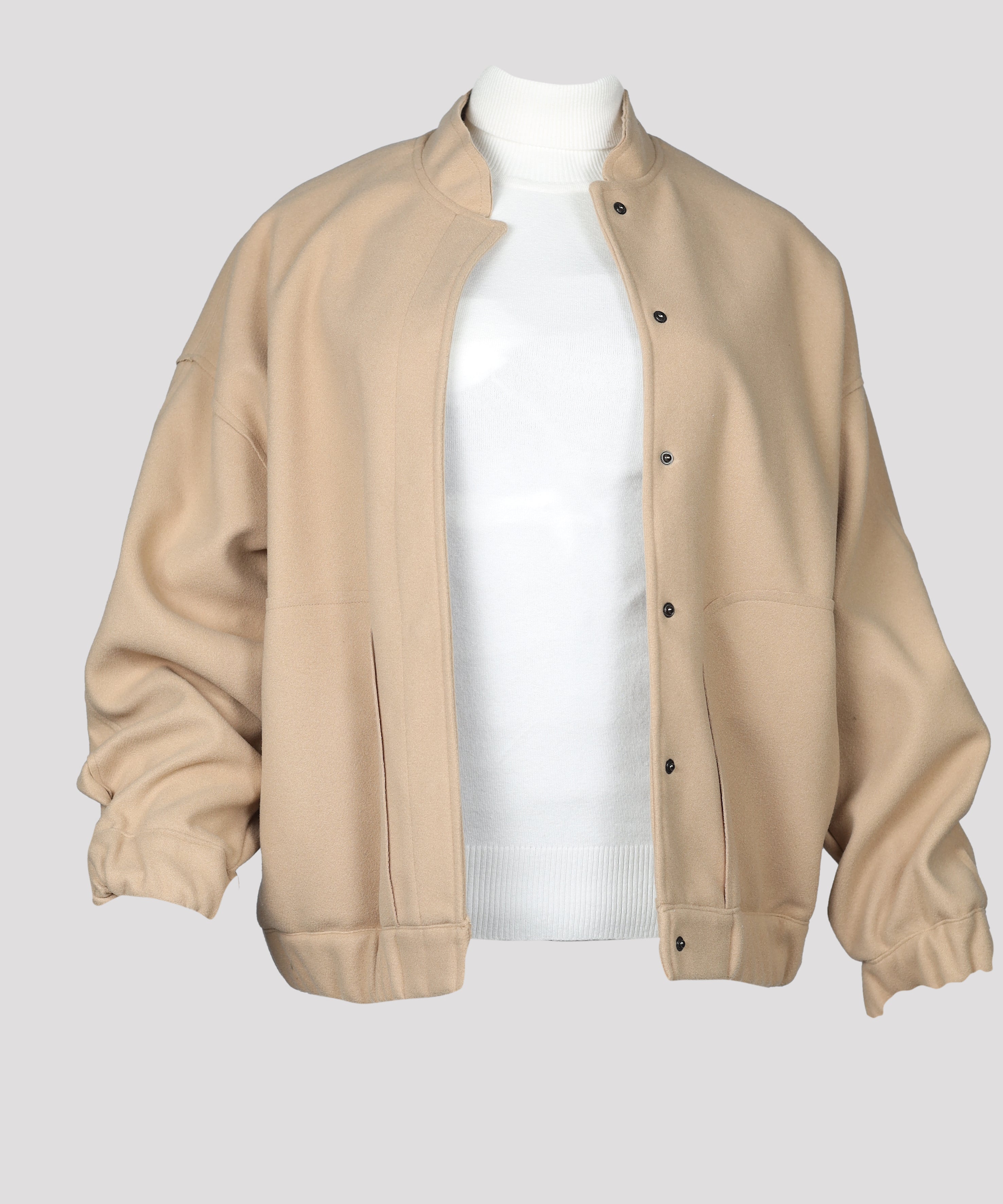 Jacket-Felt-BEIGE