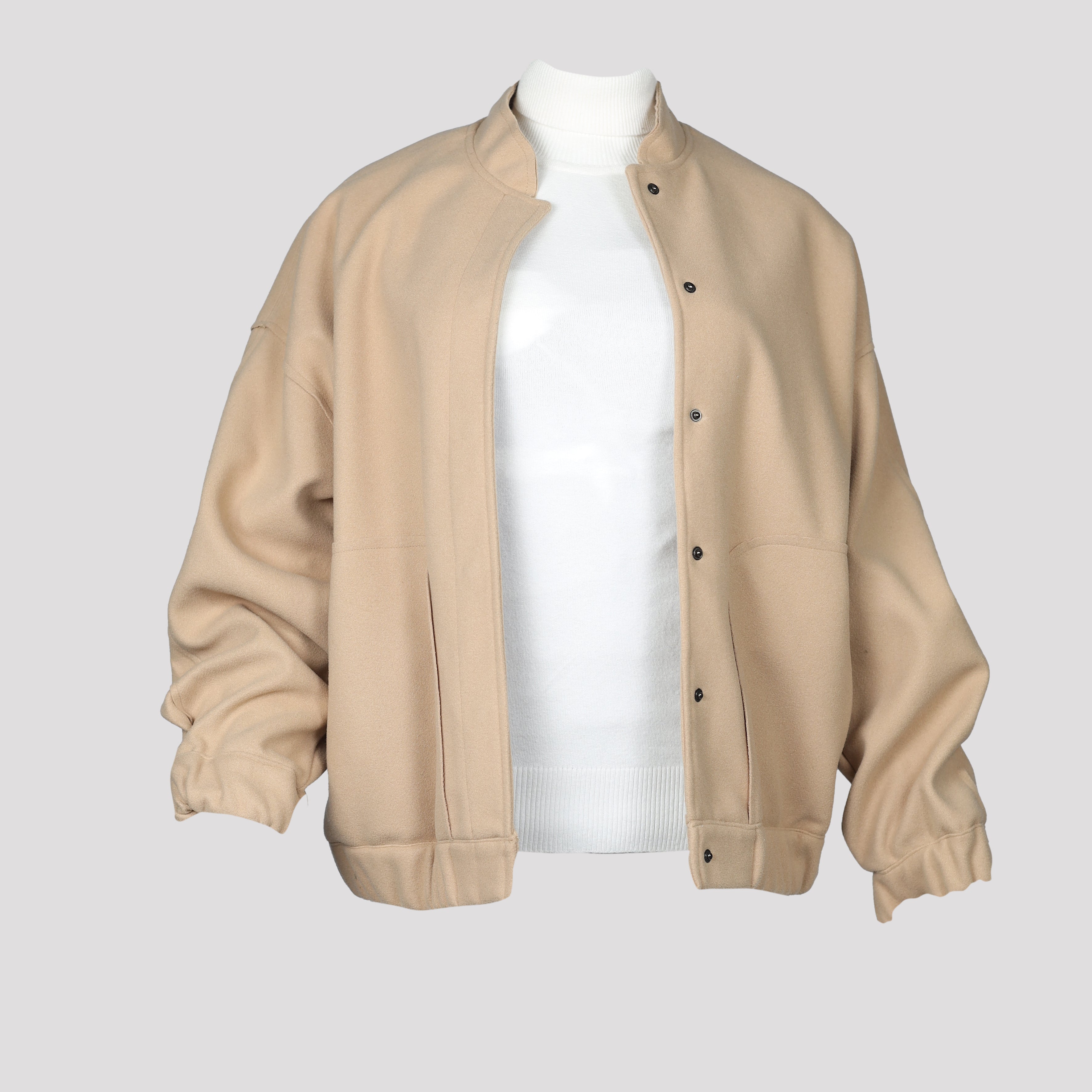 Jacket-Felt-BEIGE