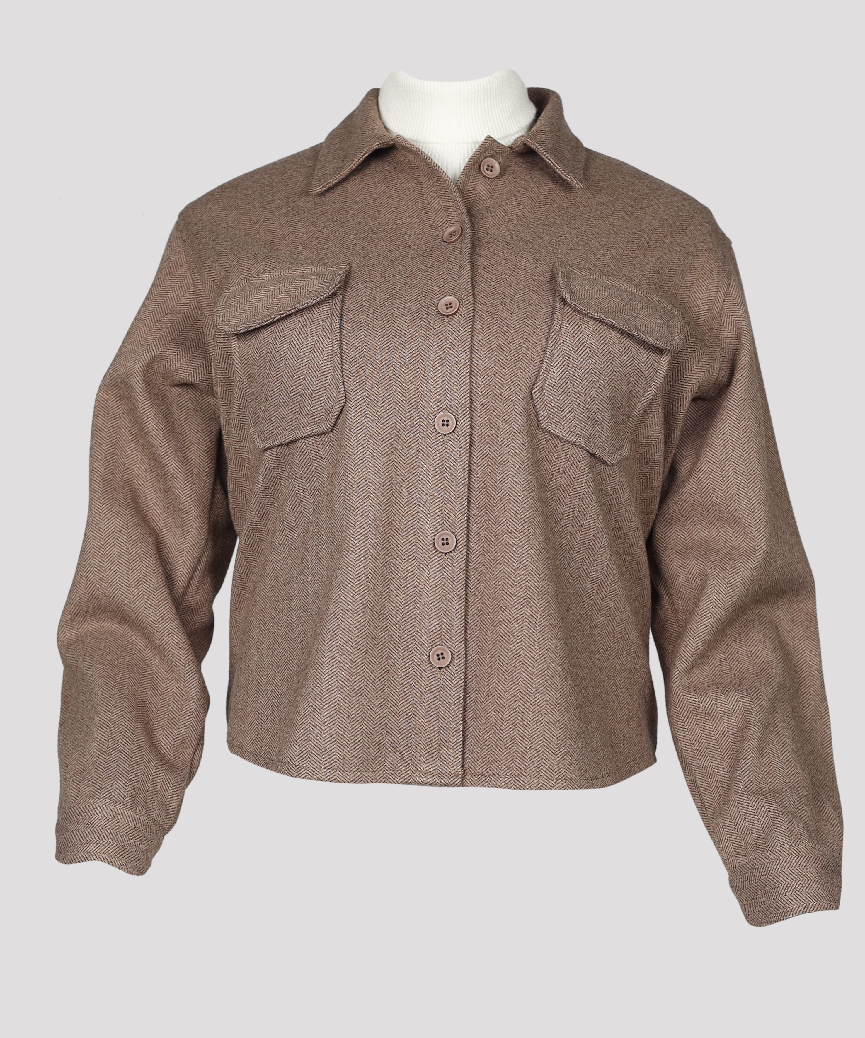 Shirt-Wool-BROWN
