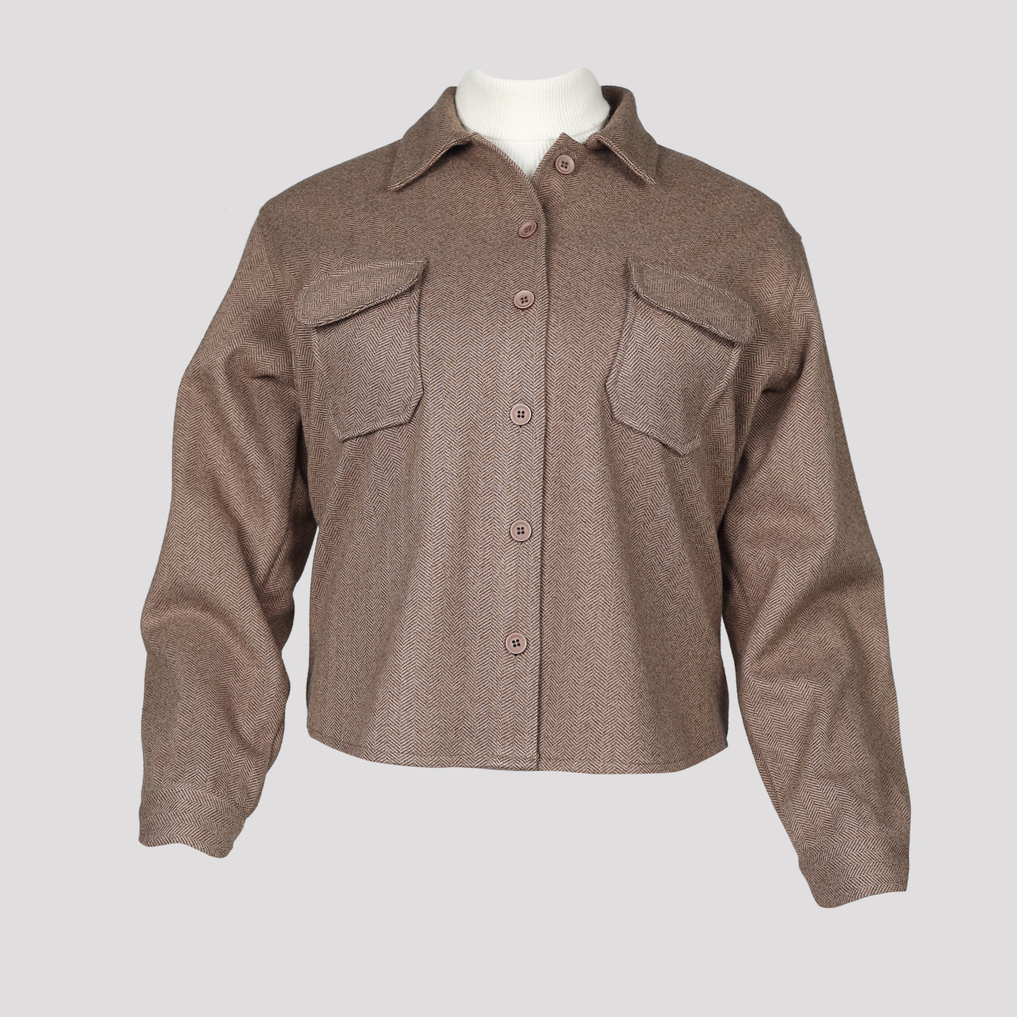 Shirt-Wool-BROWN