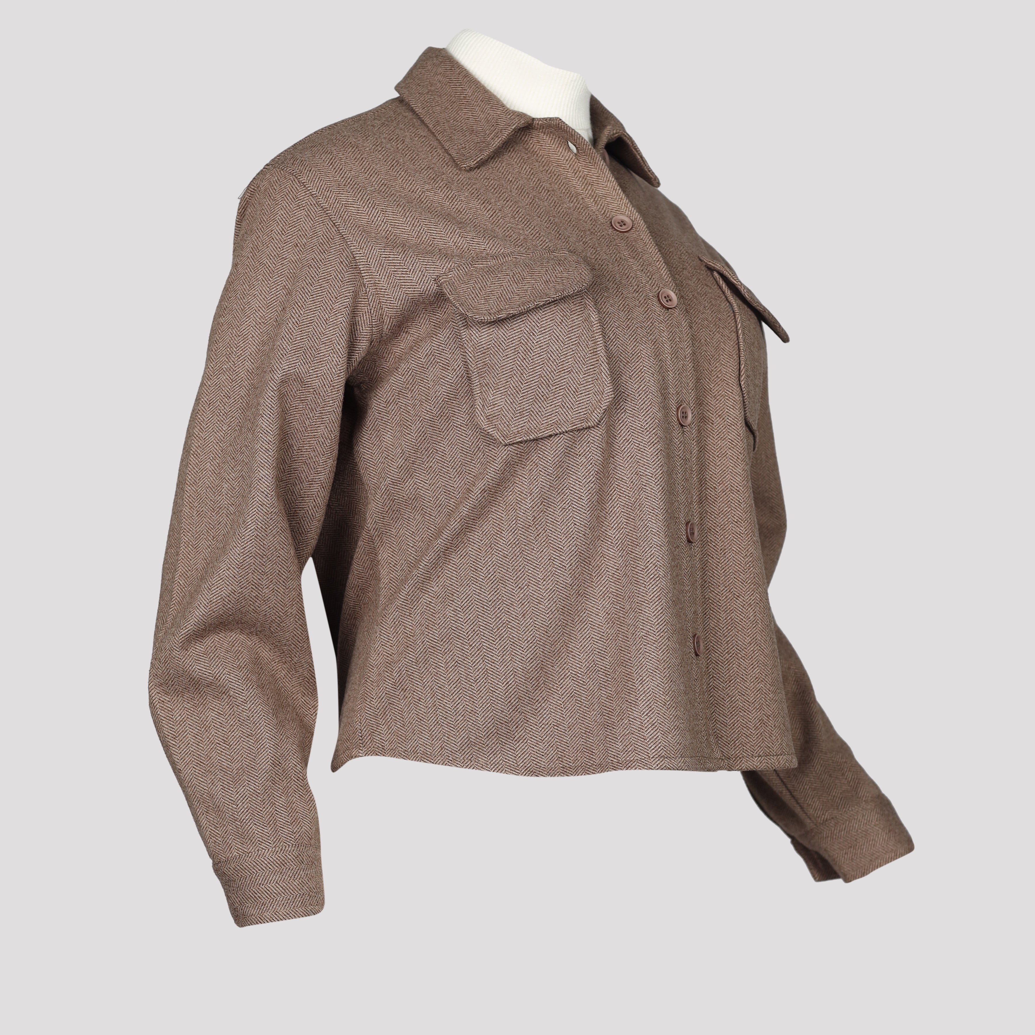 Shirt-Wool-BROWN