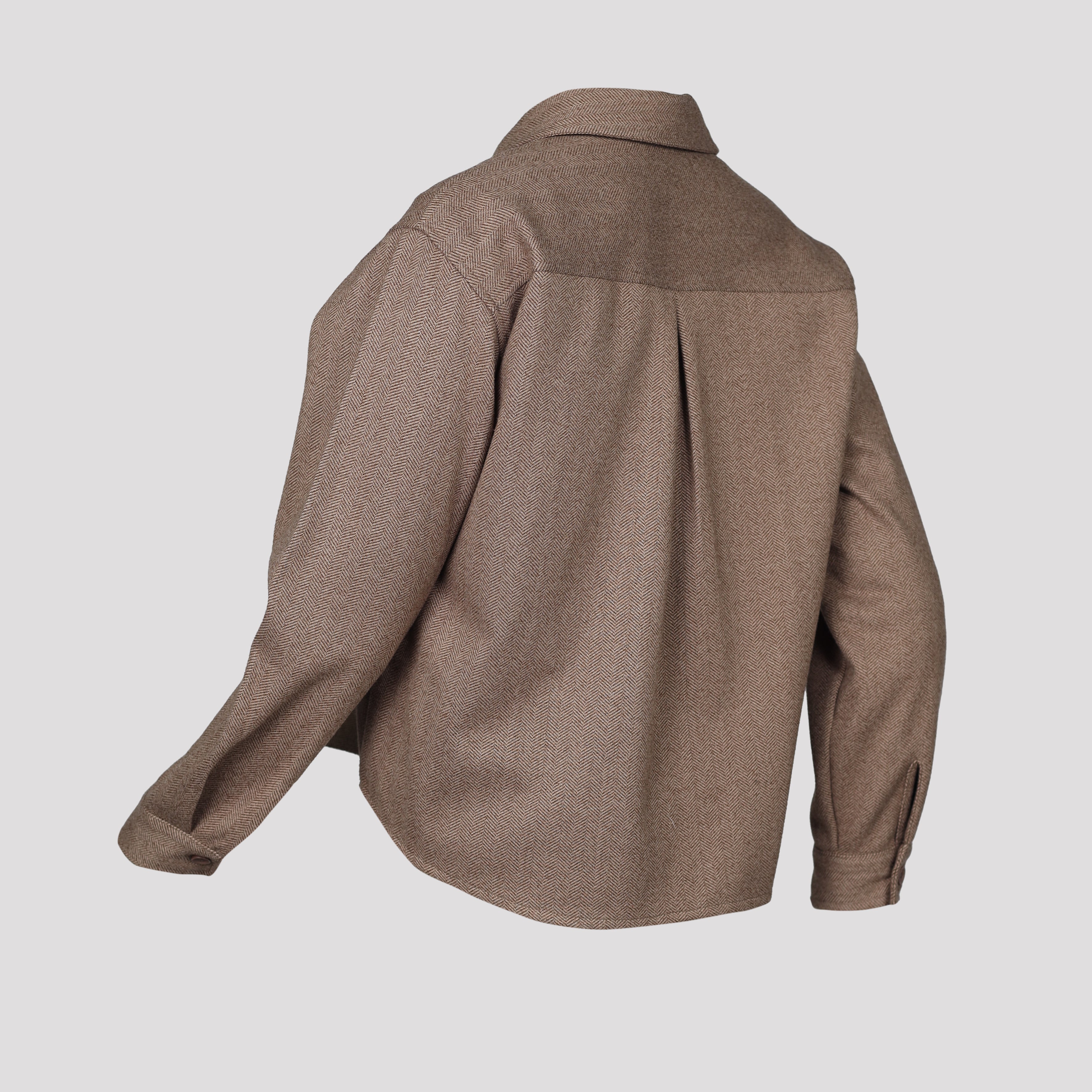 Shirt-Wool-BROWN