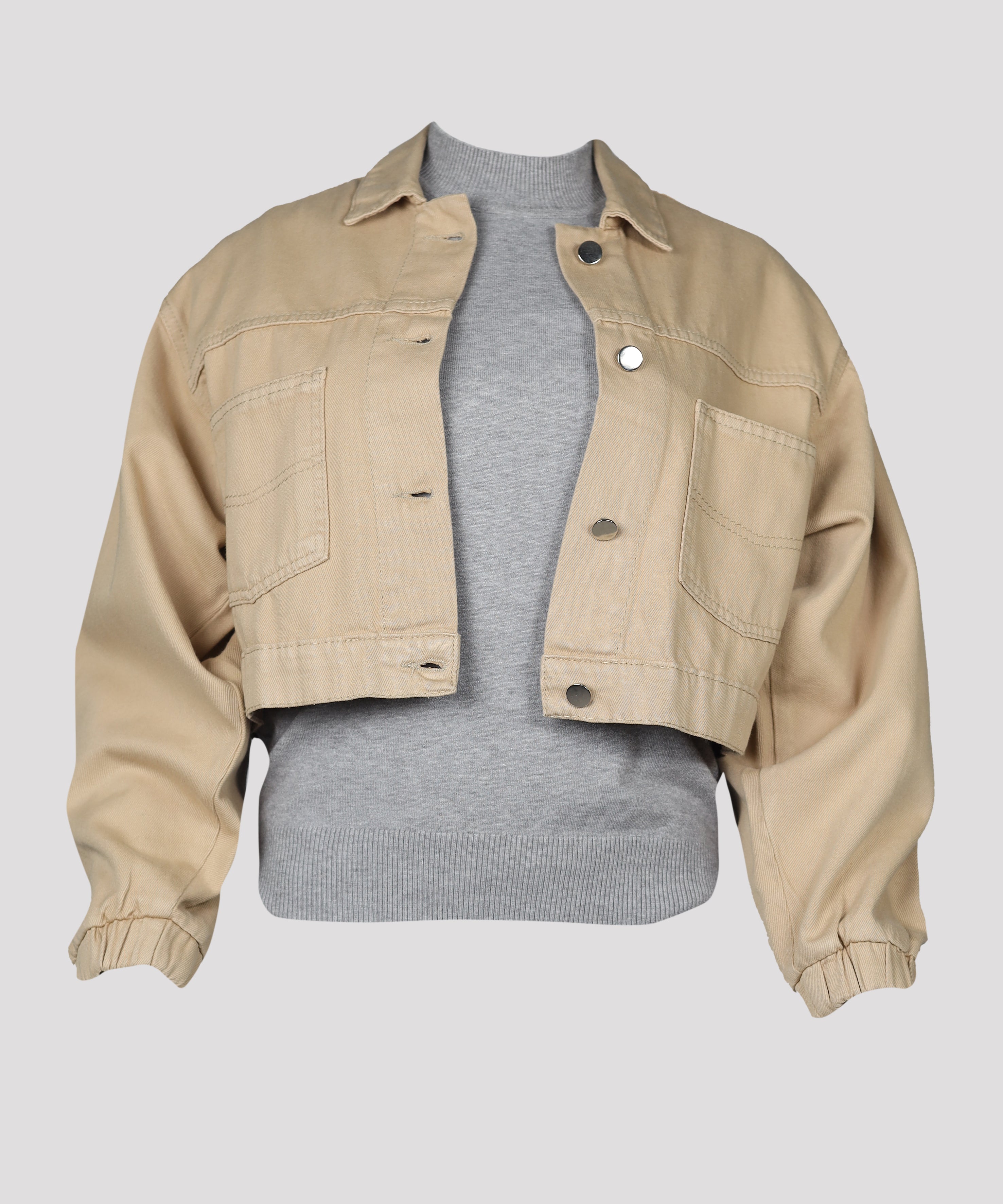 جاكيت-جينز-كافيه