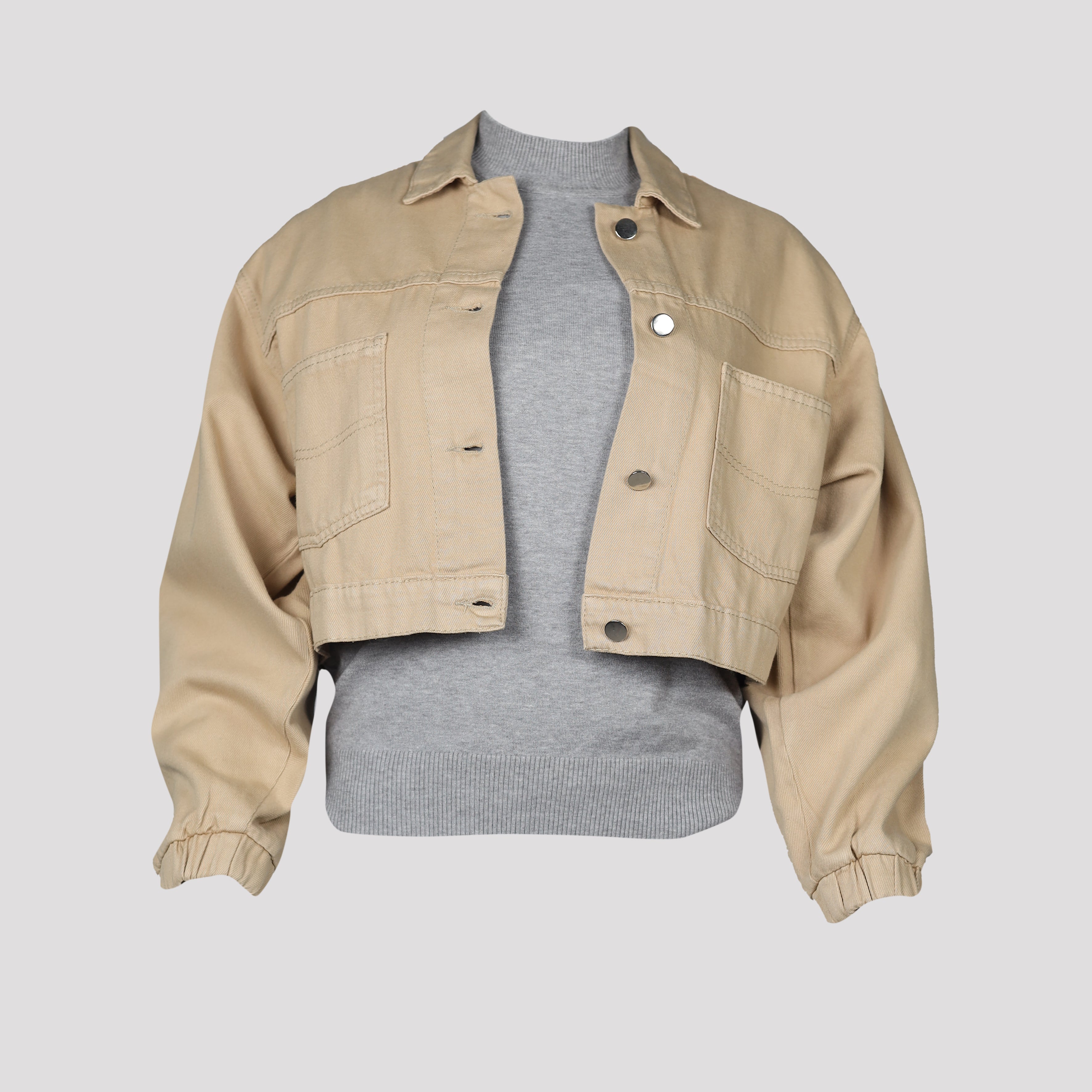 جاكيت-جينز-كافيه