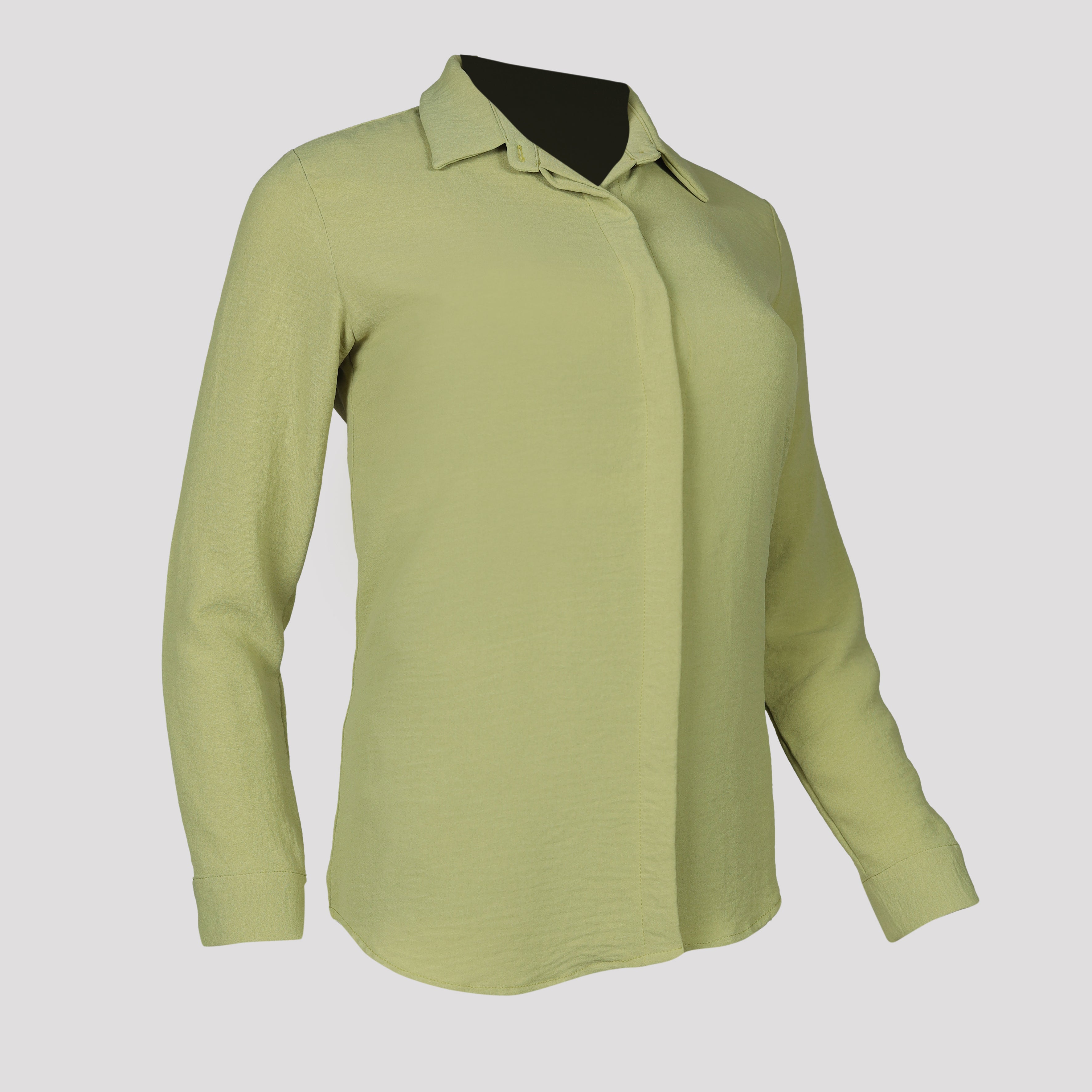 Shirt-Cotton Viscose-KIWI