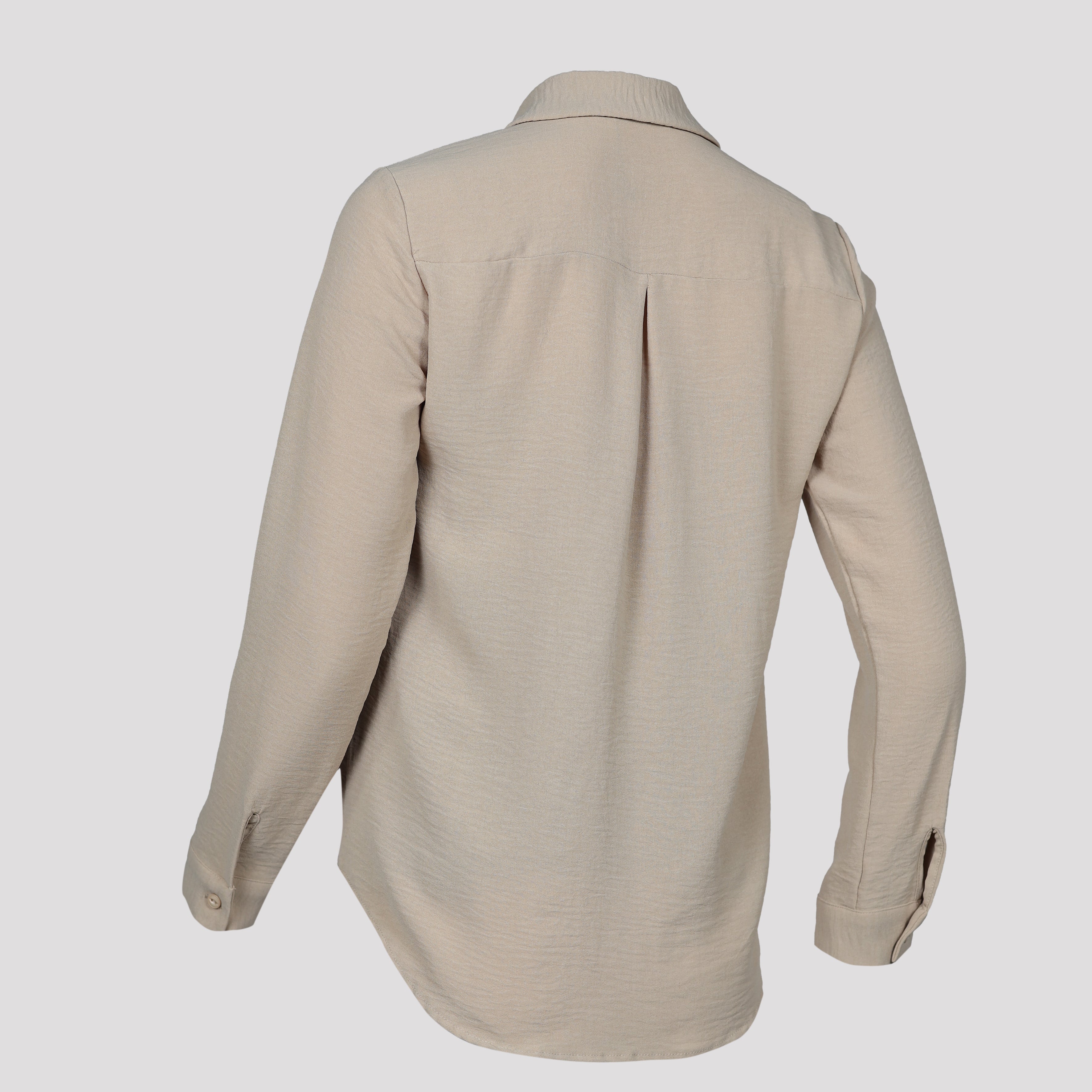 Shirt-Cotton Viscose-BEIGE