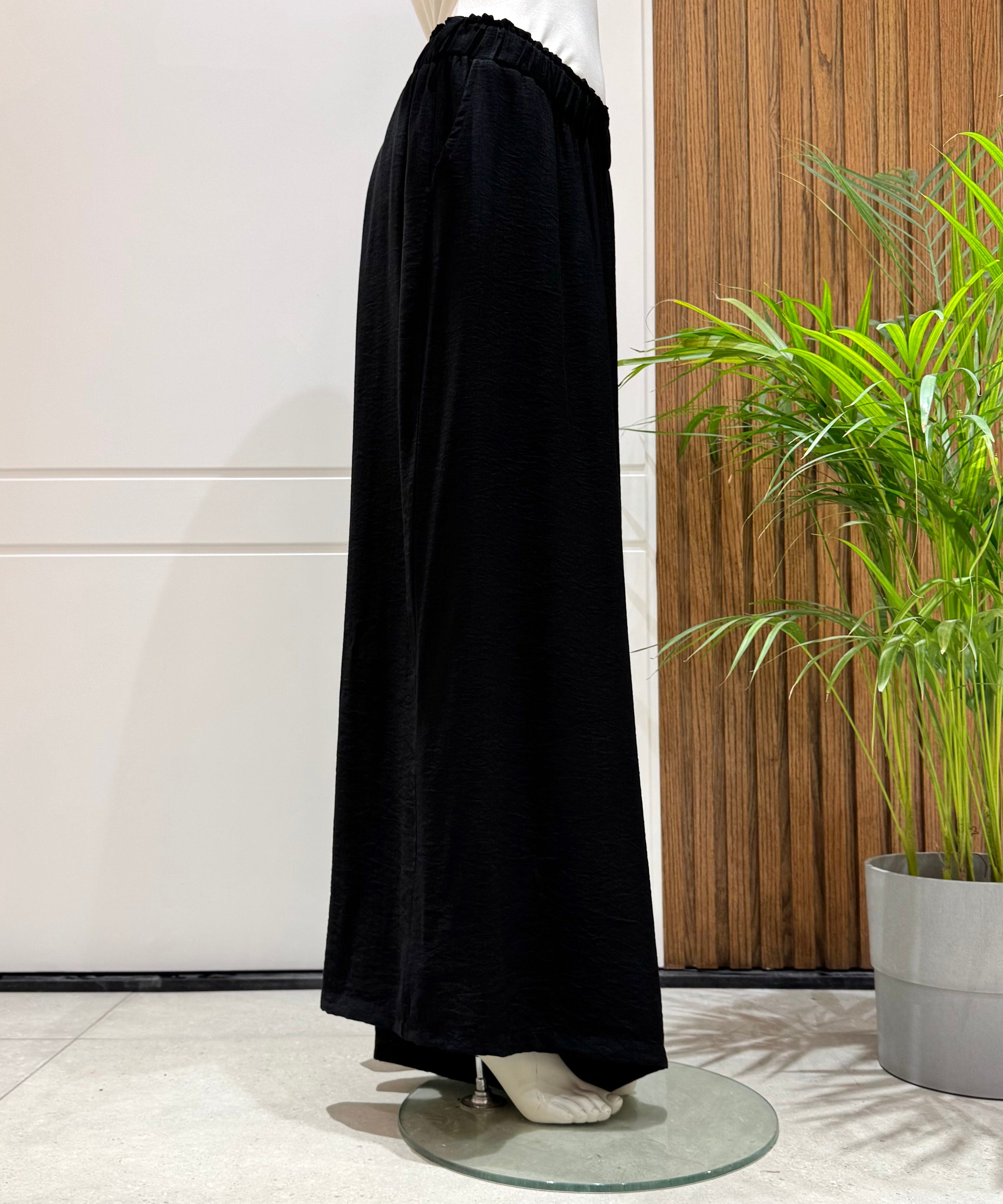 Trousers-Spanish Linen-Black