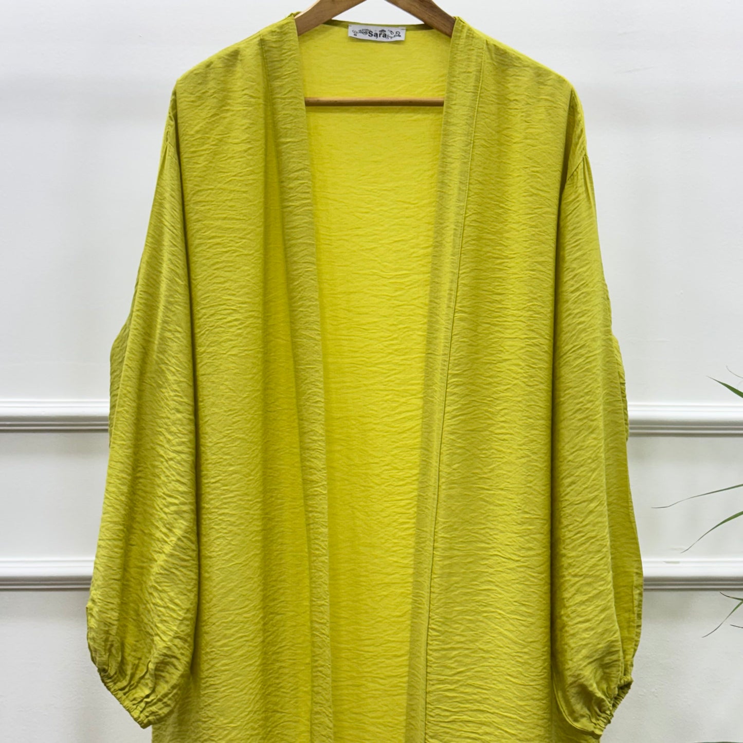 Long Open-front Kimono cardigan