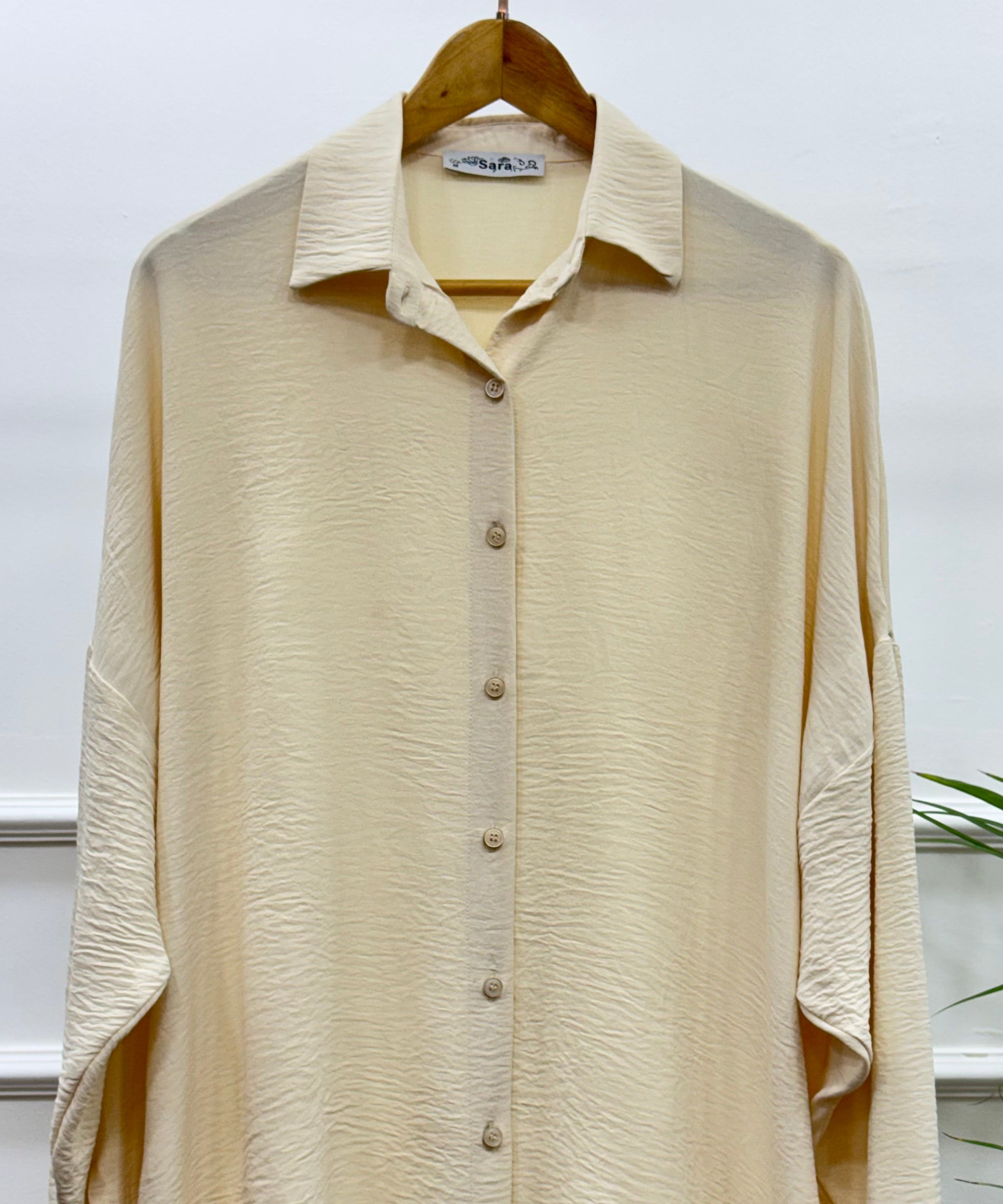 High-low Tunic-Cotton Viscose-L.BEIGE