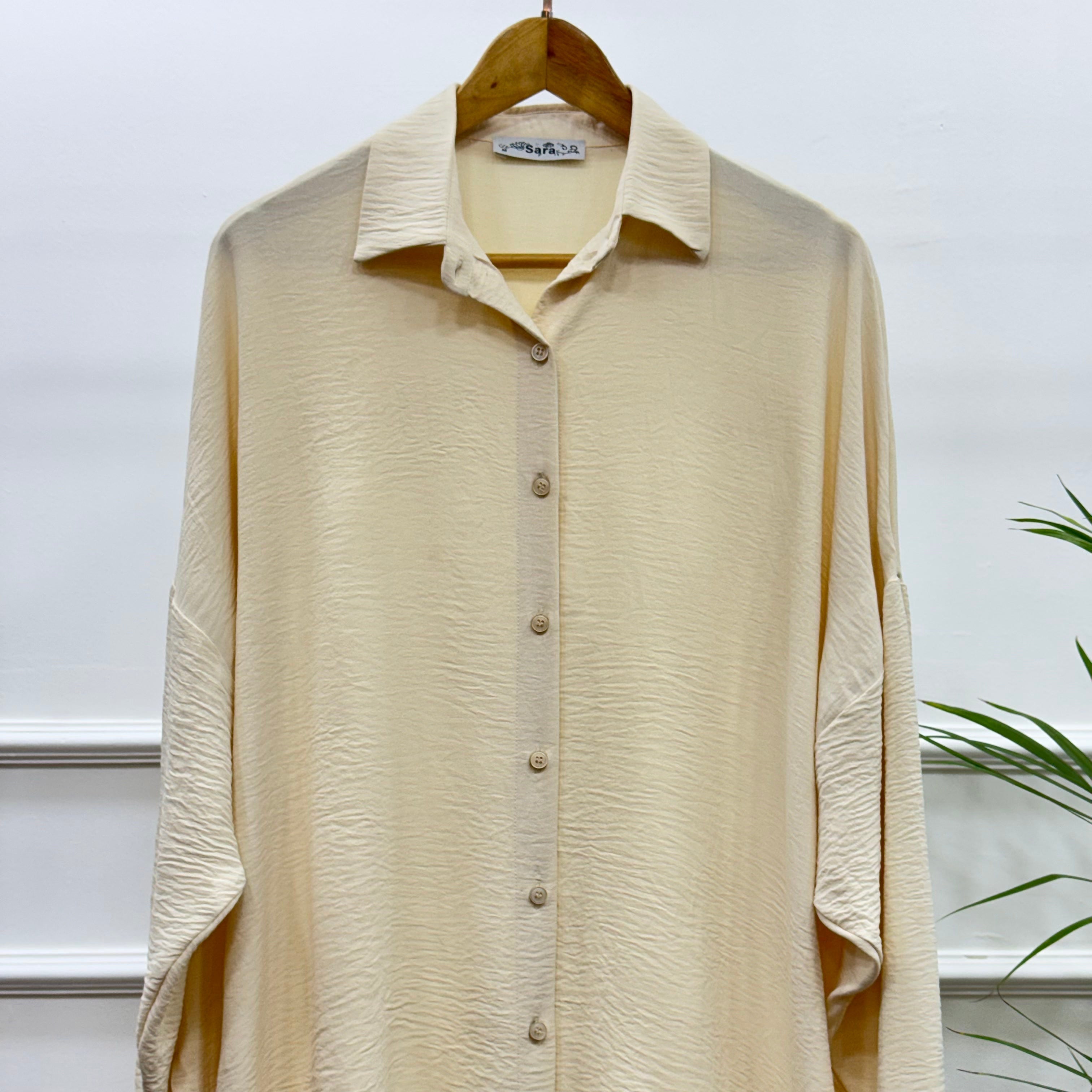 High-low Tunic-Cotton Viscose-L.BEIGE