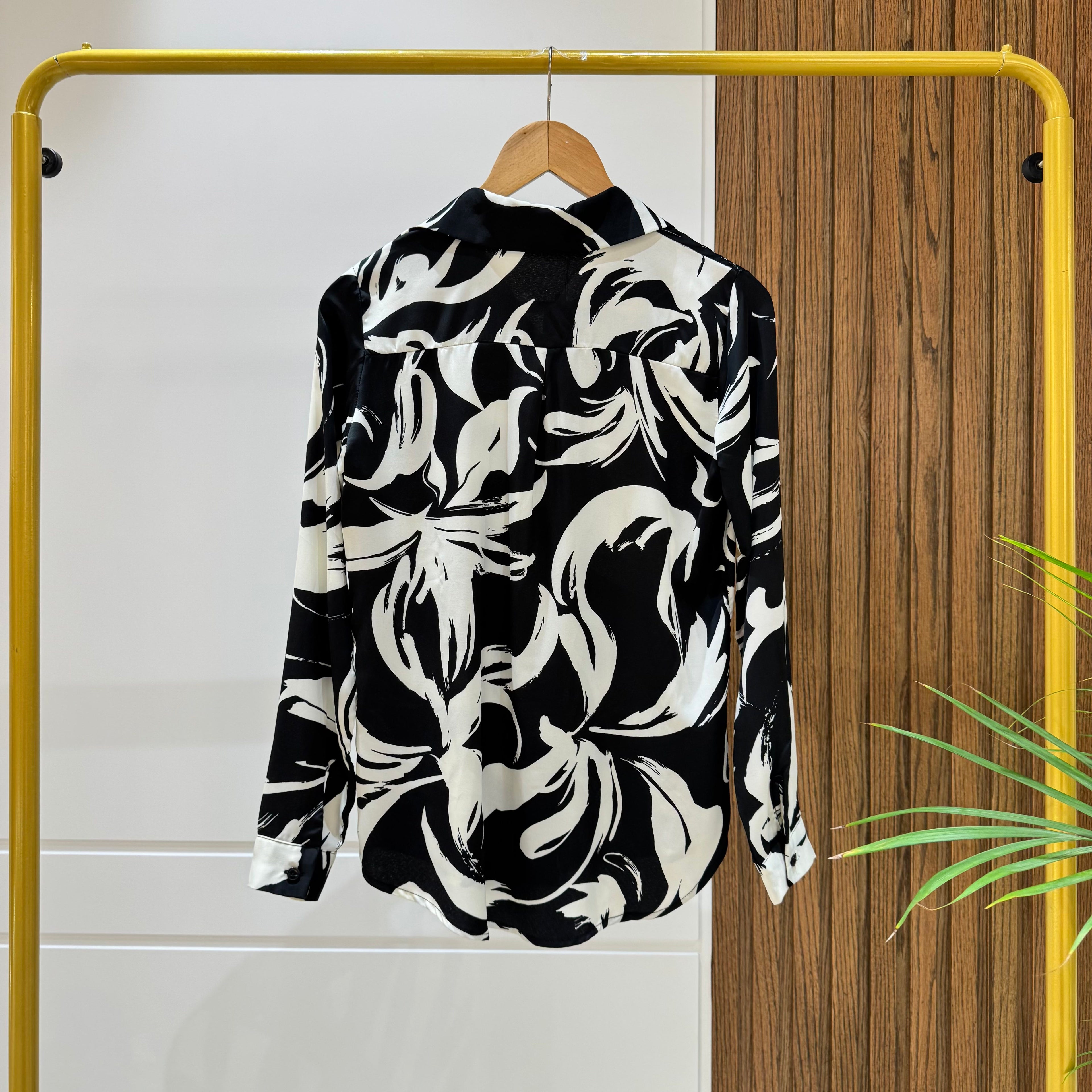 Shirt-satin