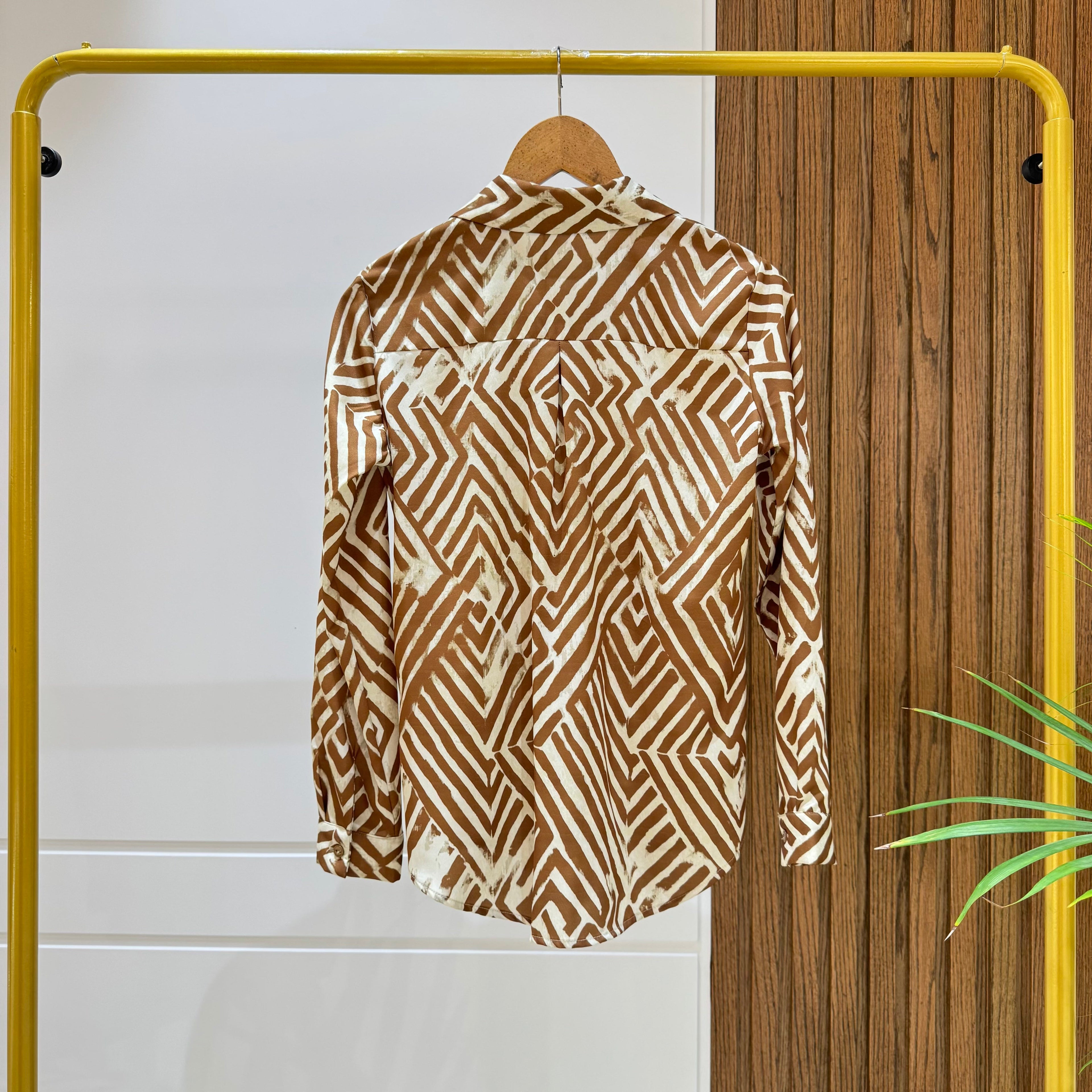 Shirt-Chiffon crepe