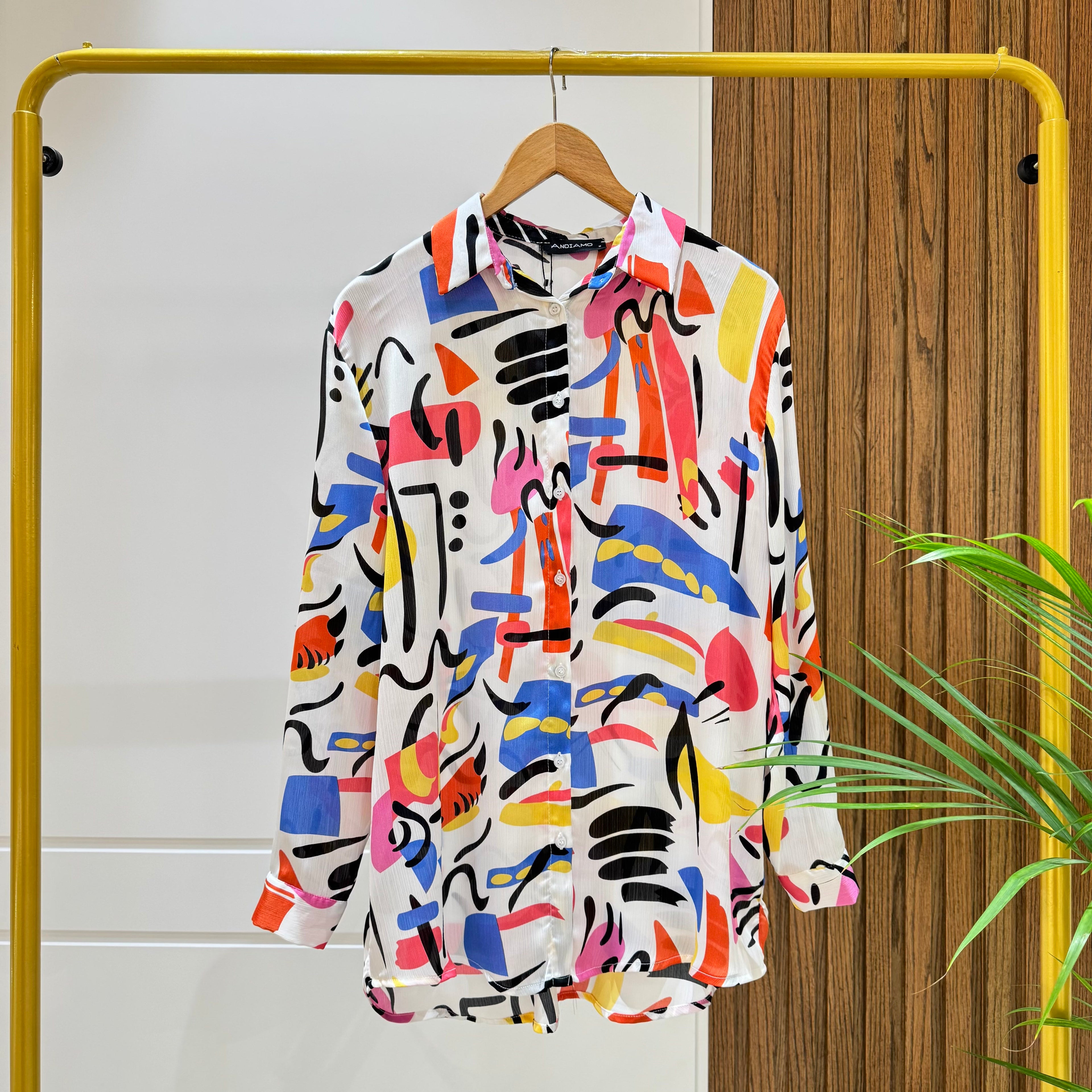 Casual Shirt-Chiffon