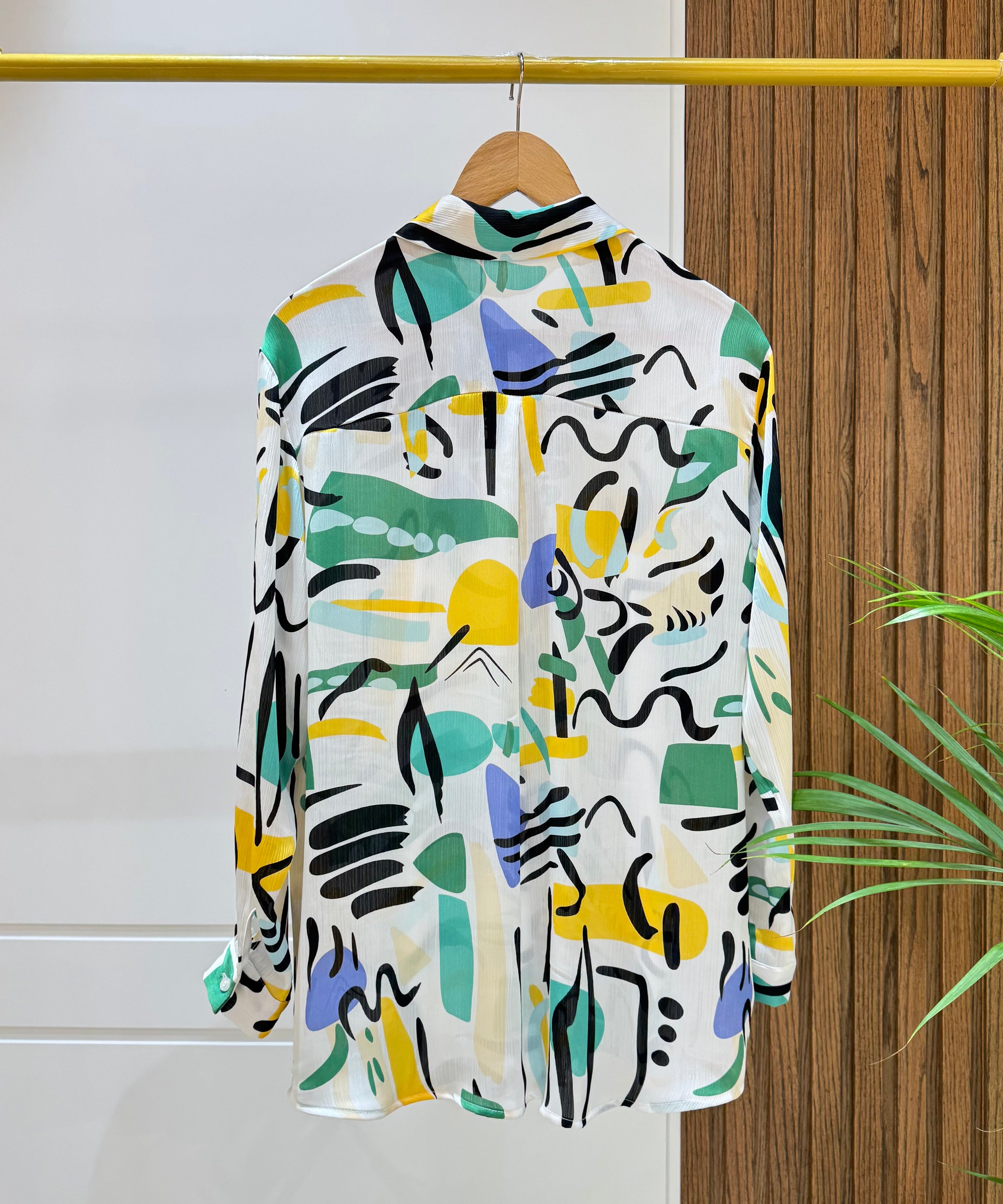 Casual Shirt-Spanish Linen-GREEN