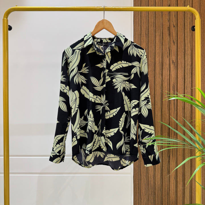 Shirt-Chiffon-BLACK