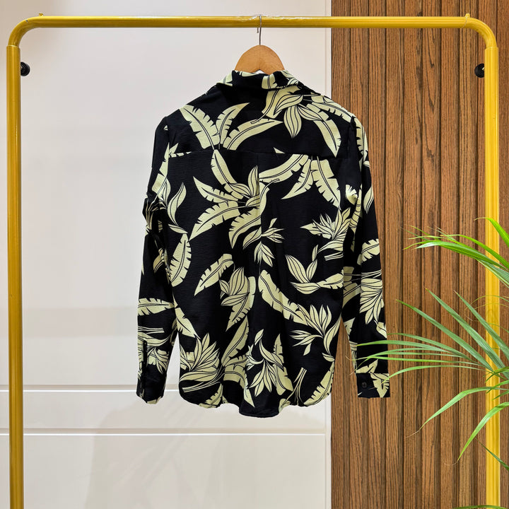 Shirt-Chiffon-BLACK