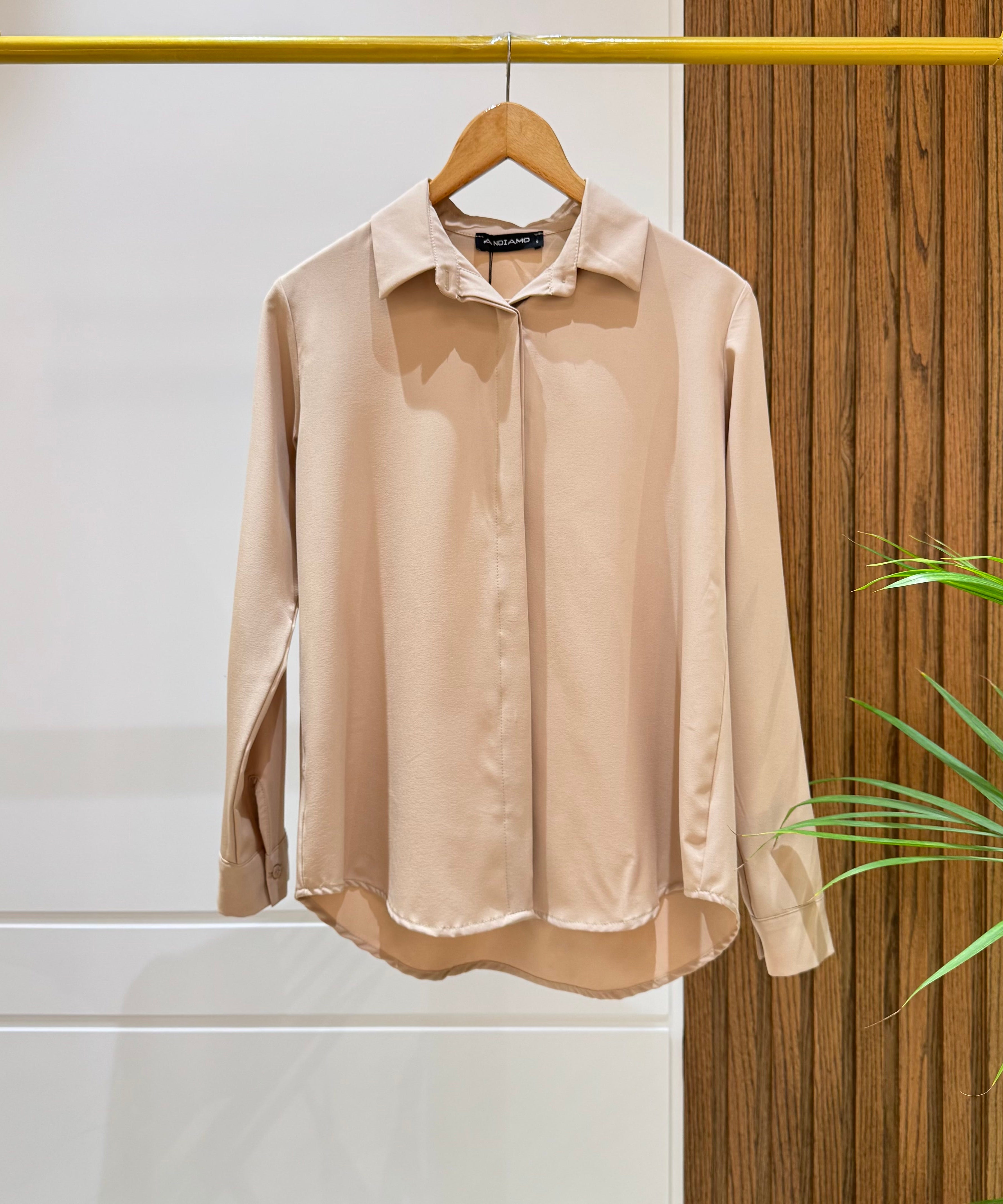 Shirt-Soft Armani-BEIGE