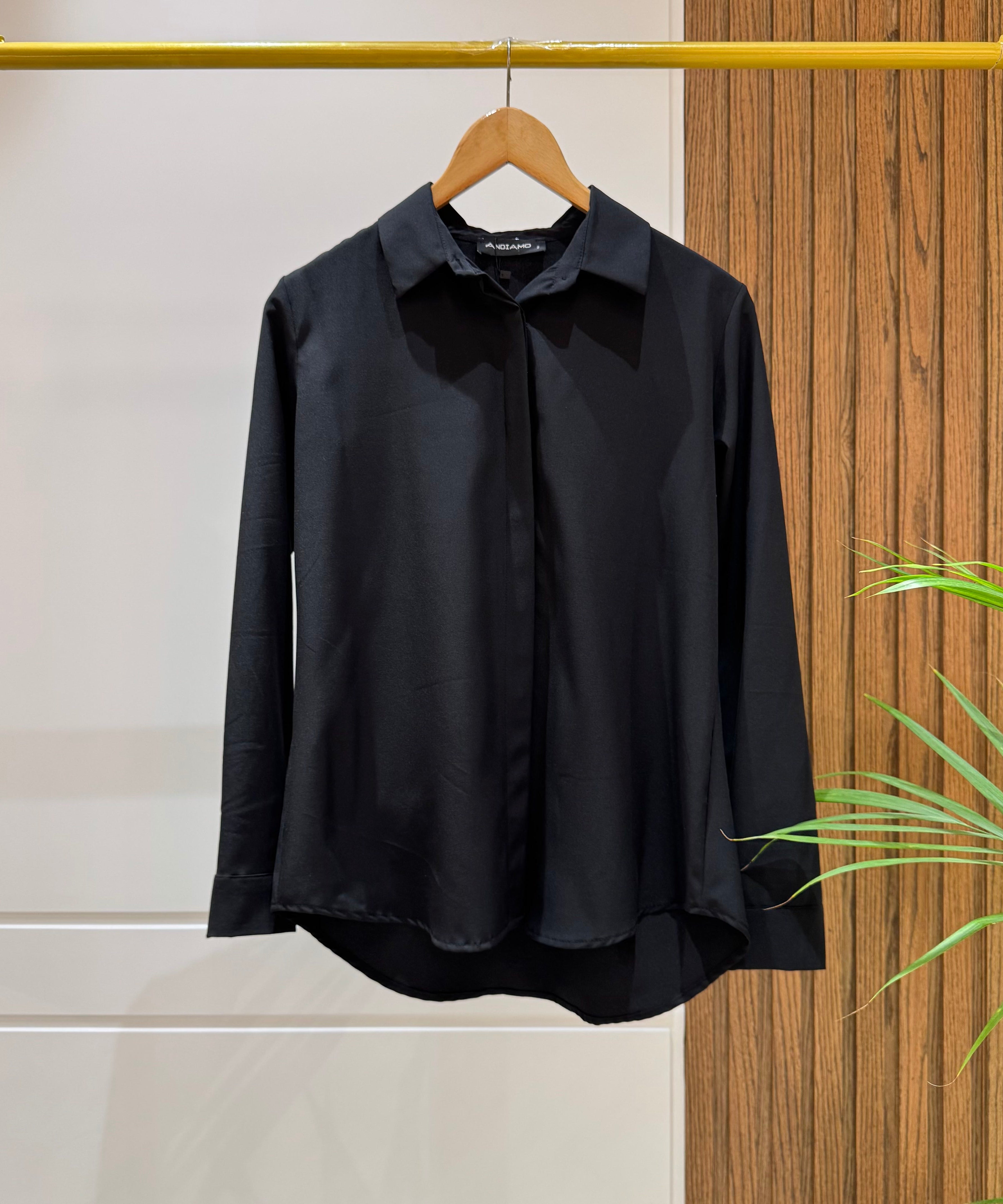 Shirt-Soft Armani-BLACK