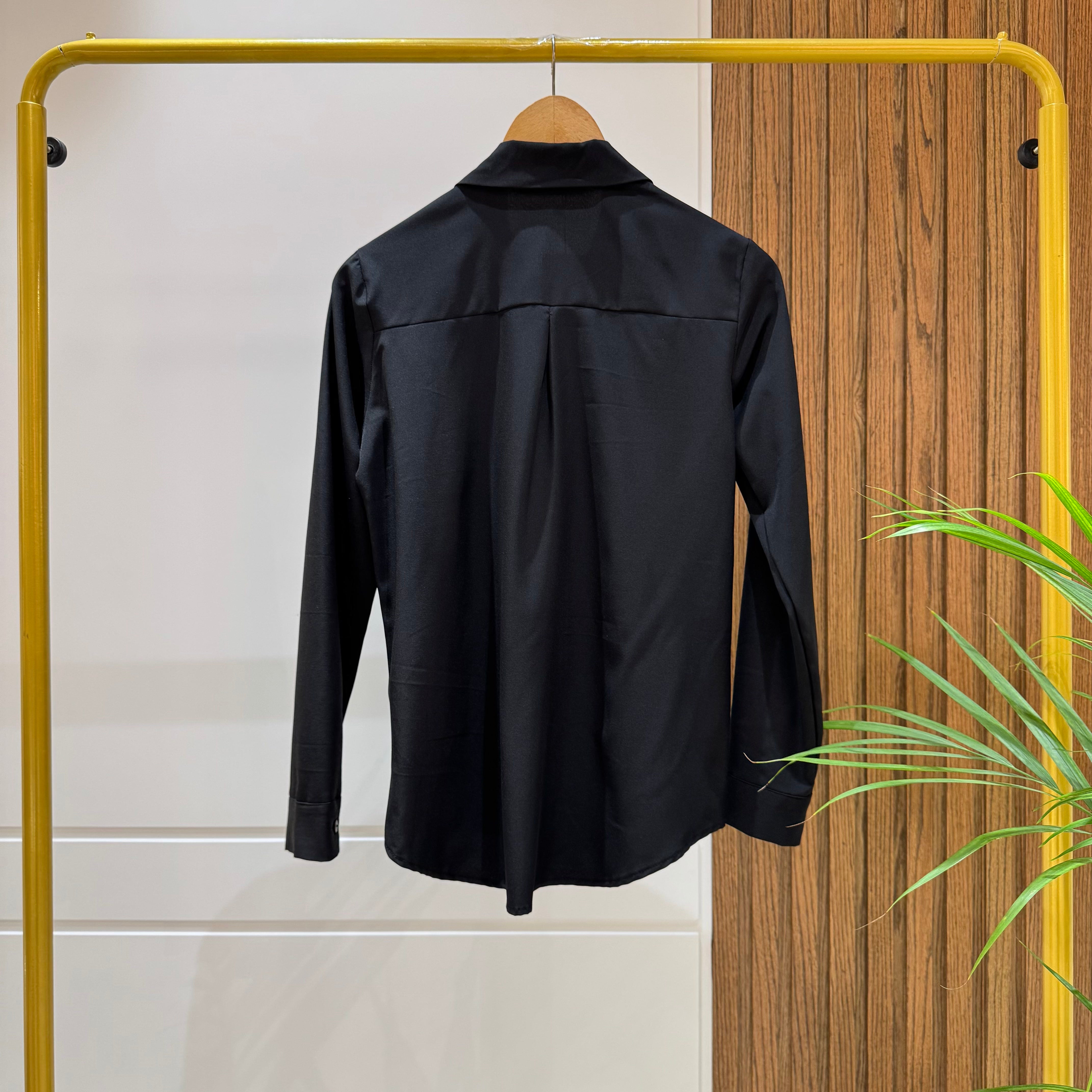 Shirt-Soft Armani-BLACK