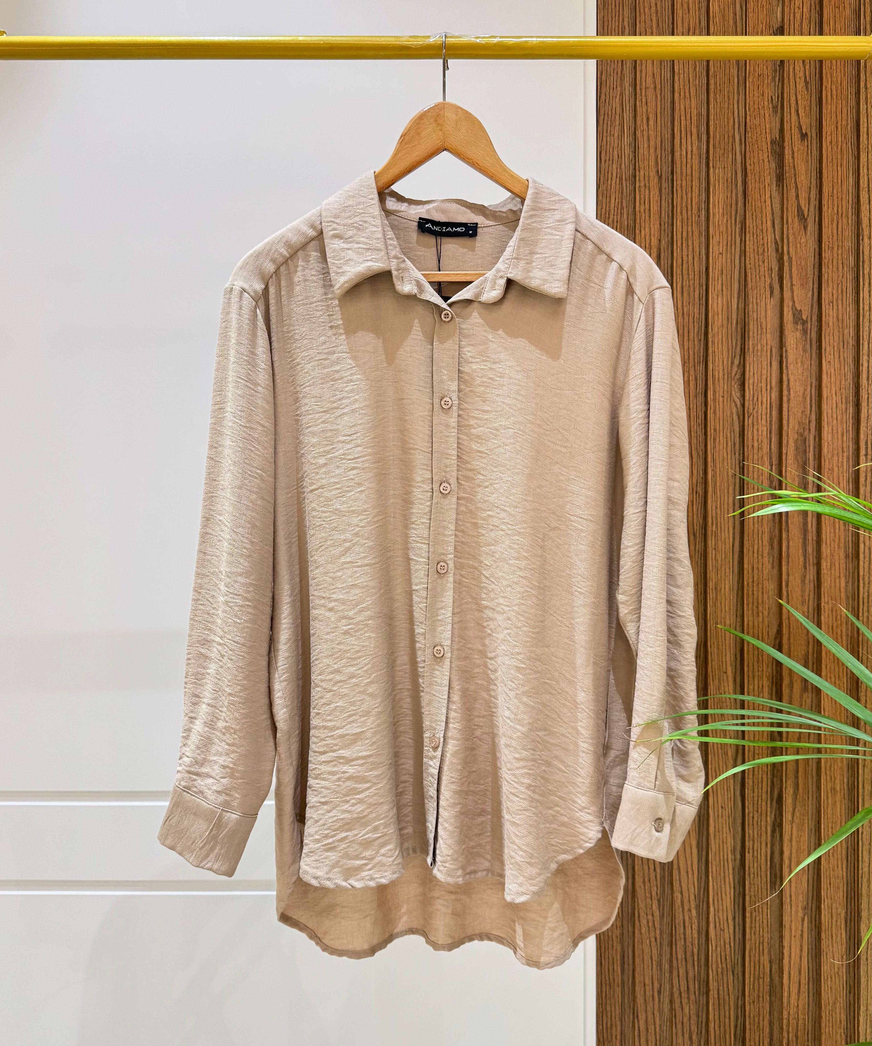 Shirt-Cotton Viscose-CAFEE