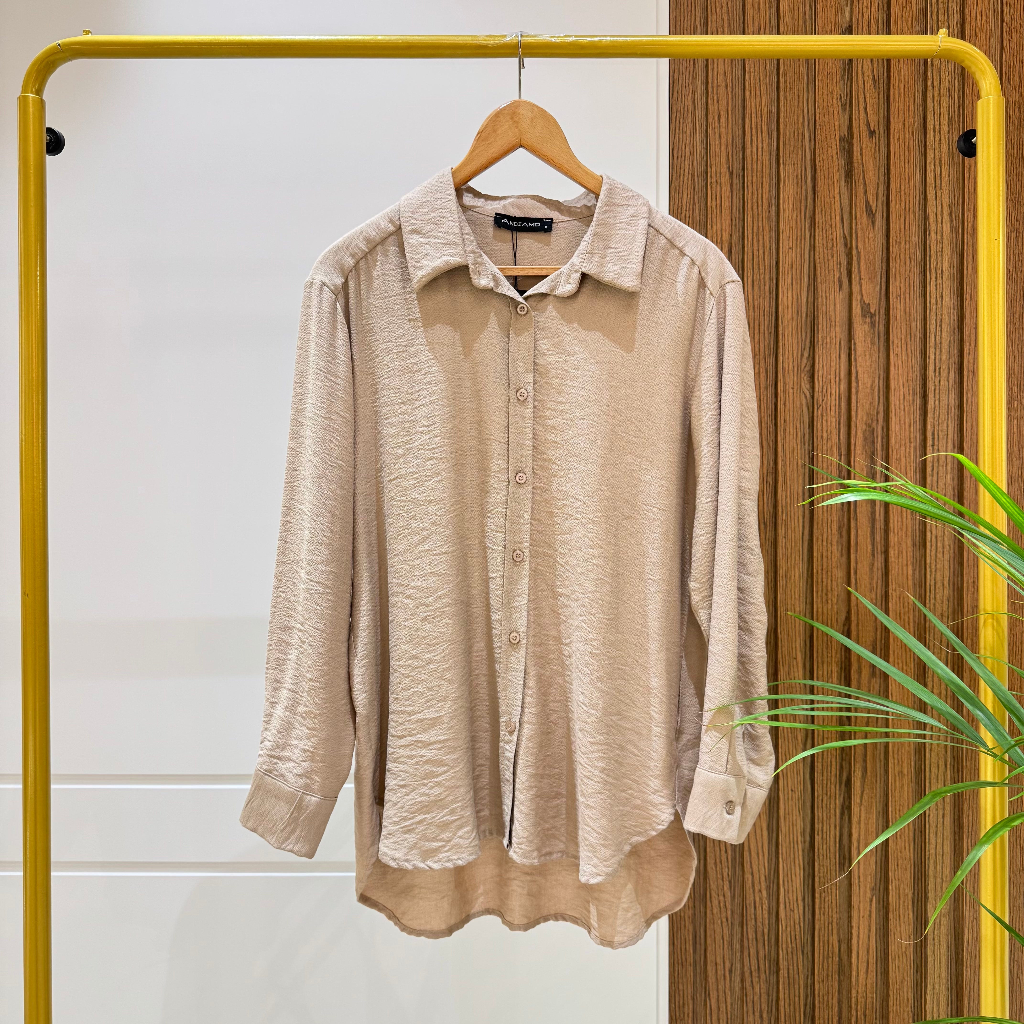 Shirt-Cotton Viscose-CAFEE