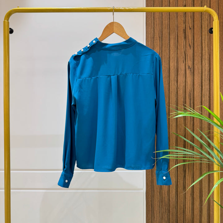 Blouse-Chiffon-PETROLE