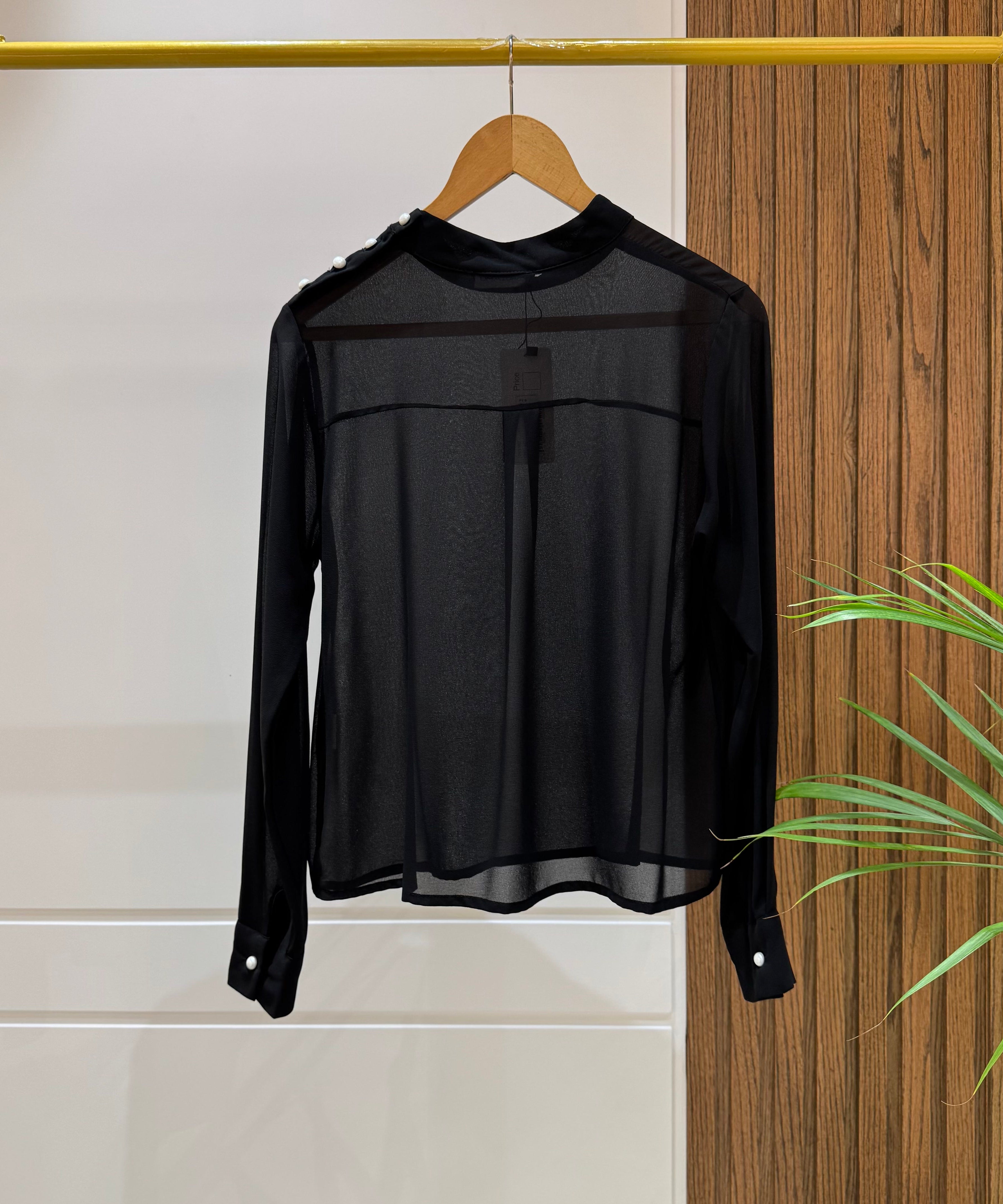 Blouse-Chiffon-BLACK