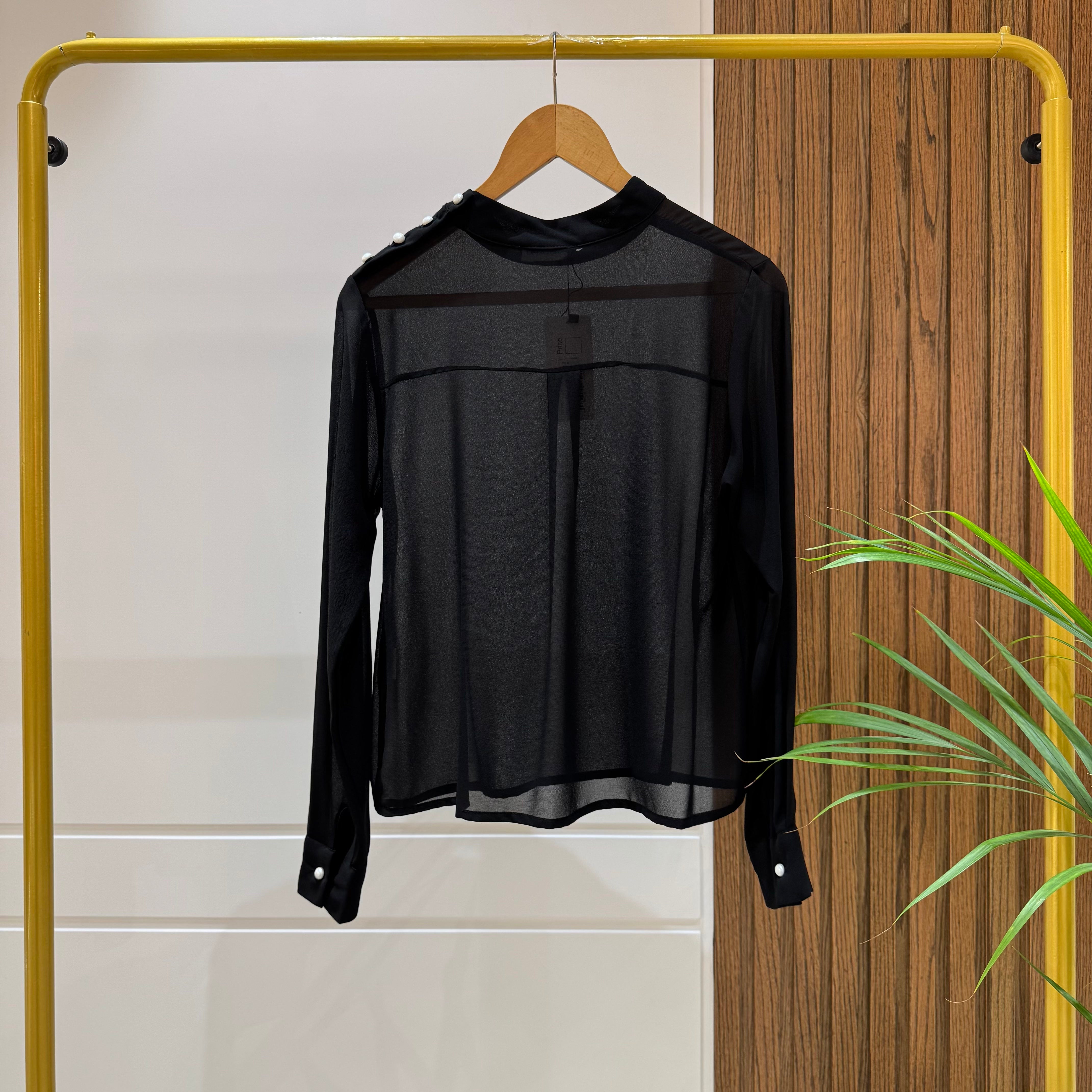 Blouse-Chiffon-BLACK