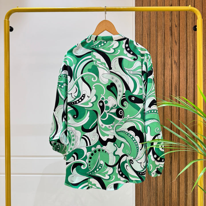 قميص -ستان-اخضر