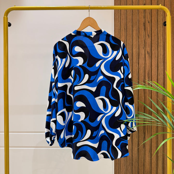 قميص -ستان-ازرق