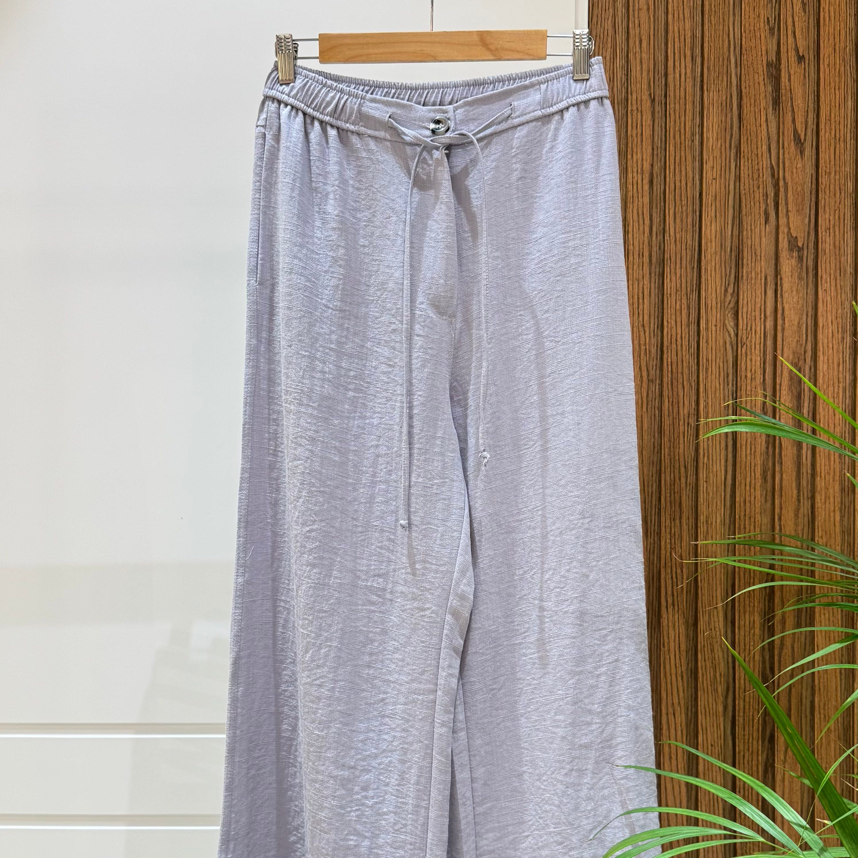 Trousers-Linen-GRAY