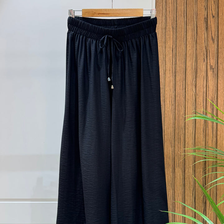 Trousers-Spanish Linen-BLACK