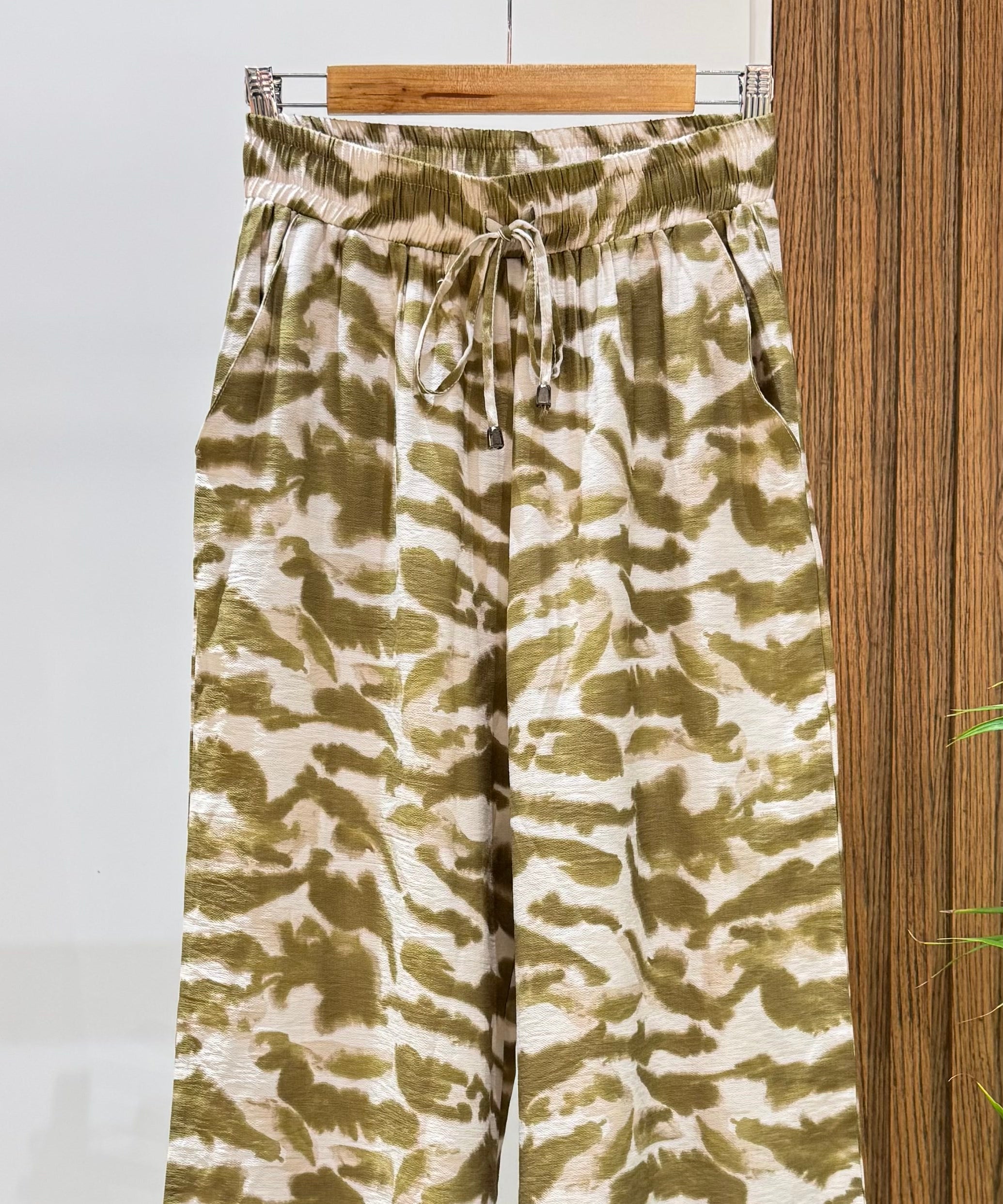 Trousers-Spanish Linen-OLIVE