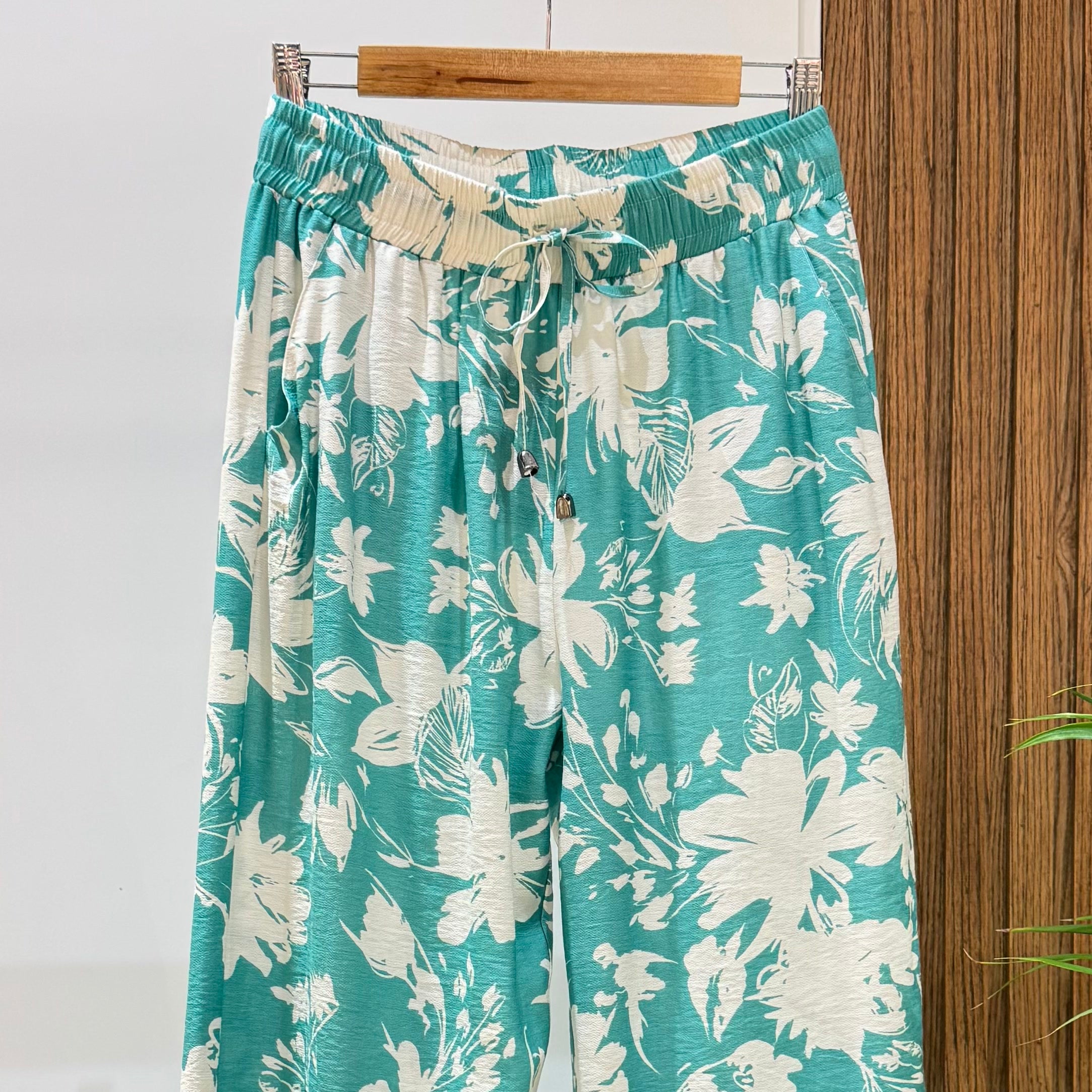 Trousers-Spanish Linen-GREEN