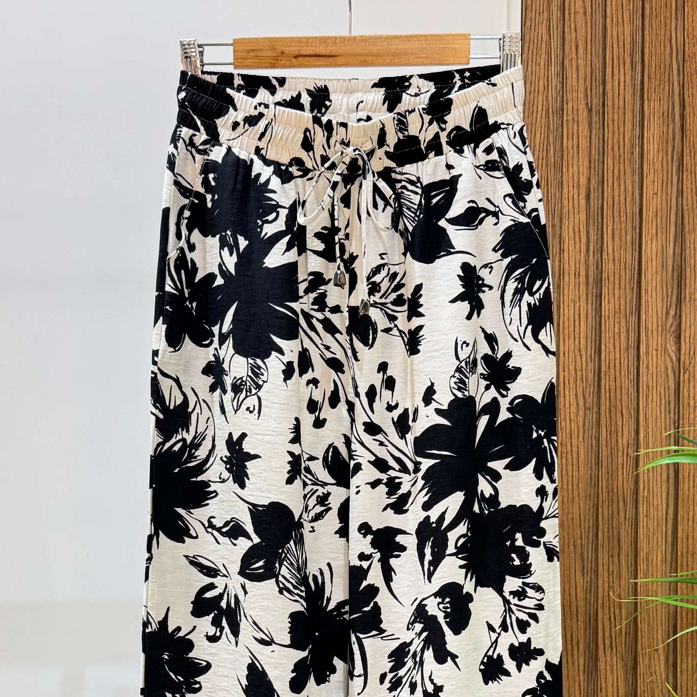 Trousers-Spanish Linen-BLACK