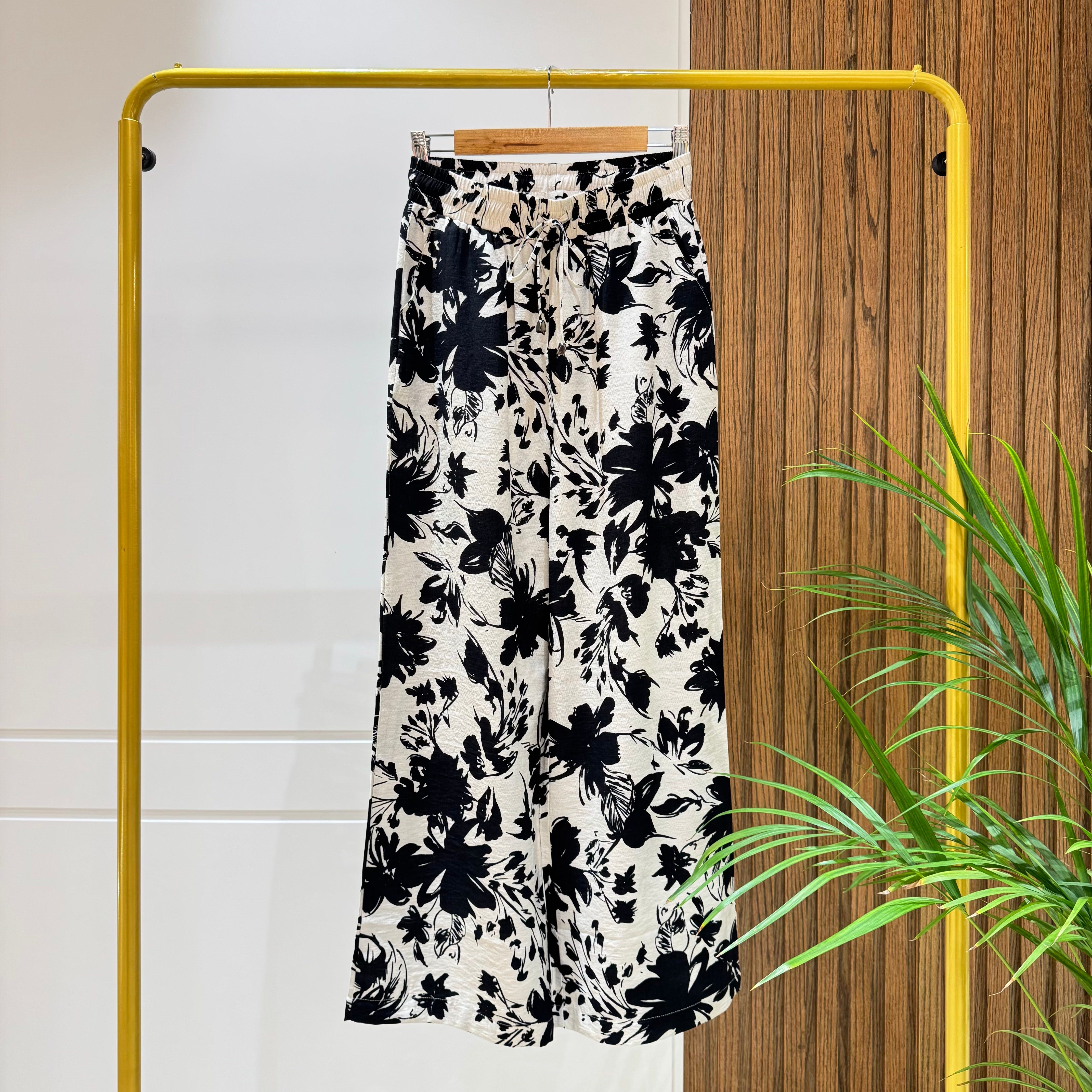 Trousers-Spanish Linen-BLACK