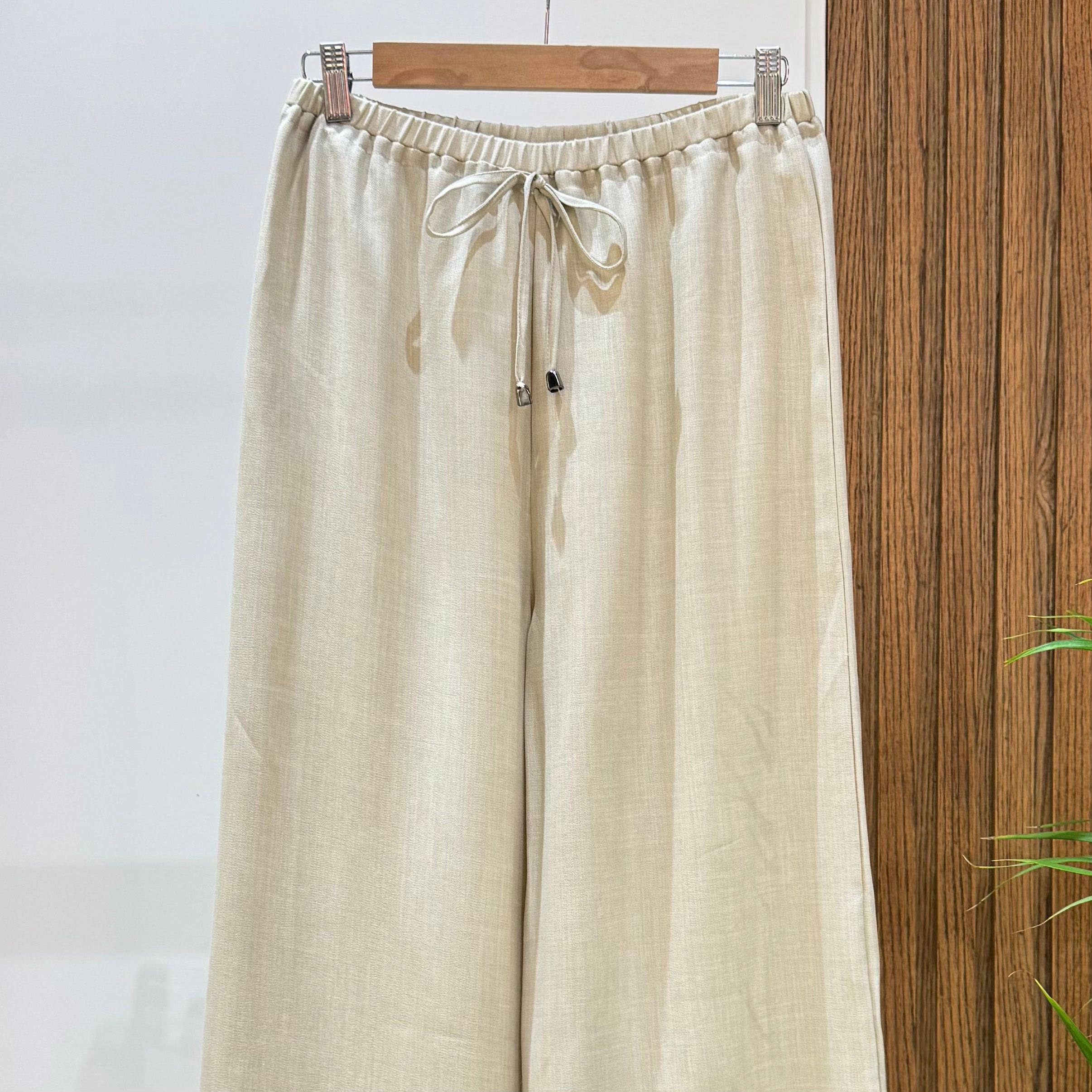 Trousers-Spanish Linen-Beige