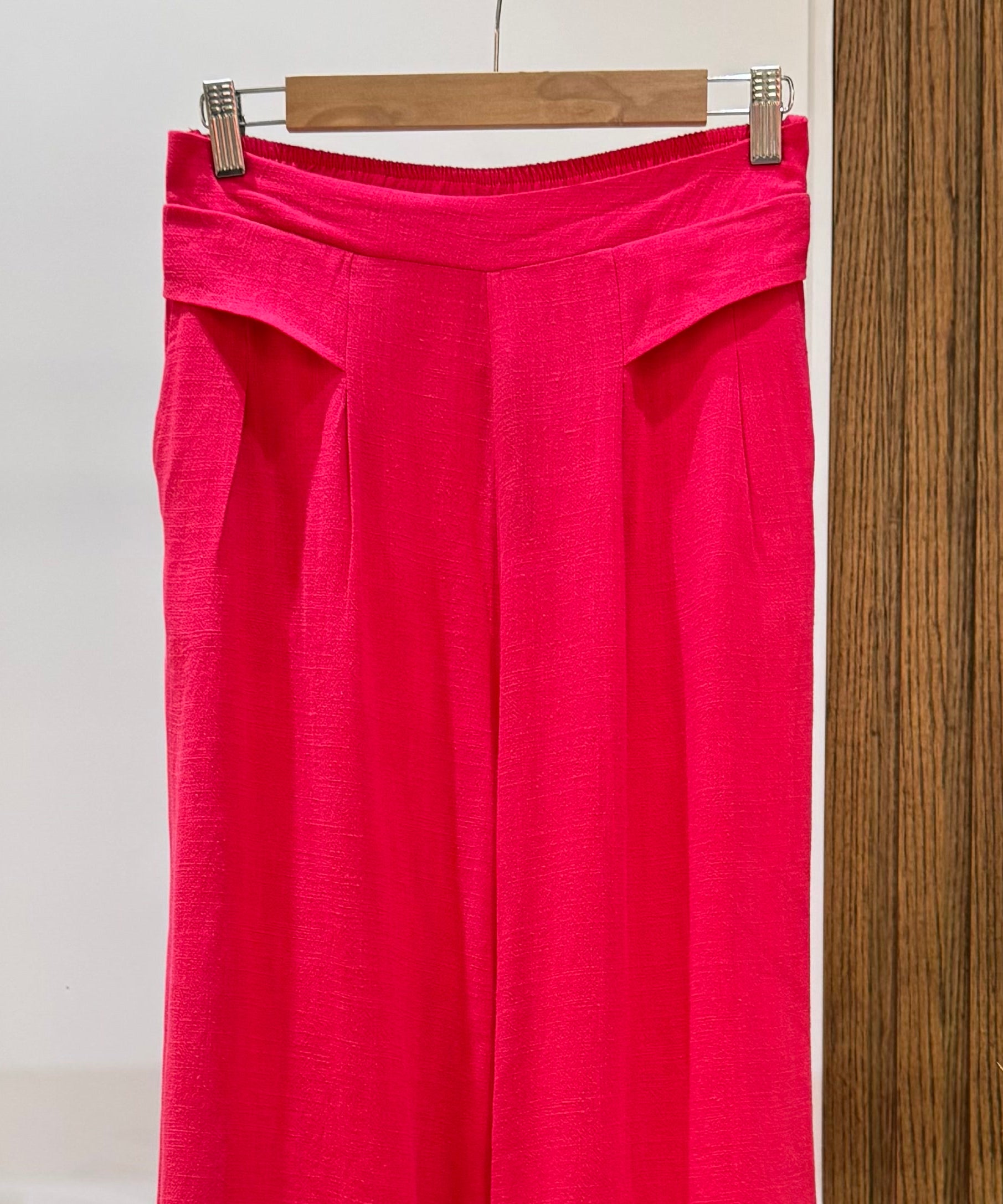 Trousers-Linen-FUCHSIA