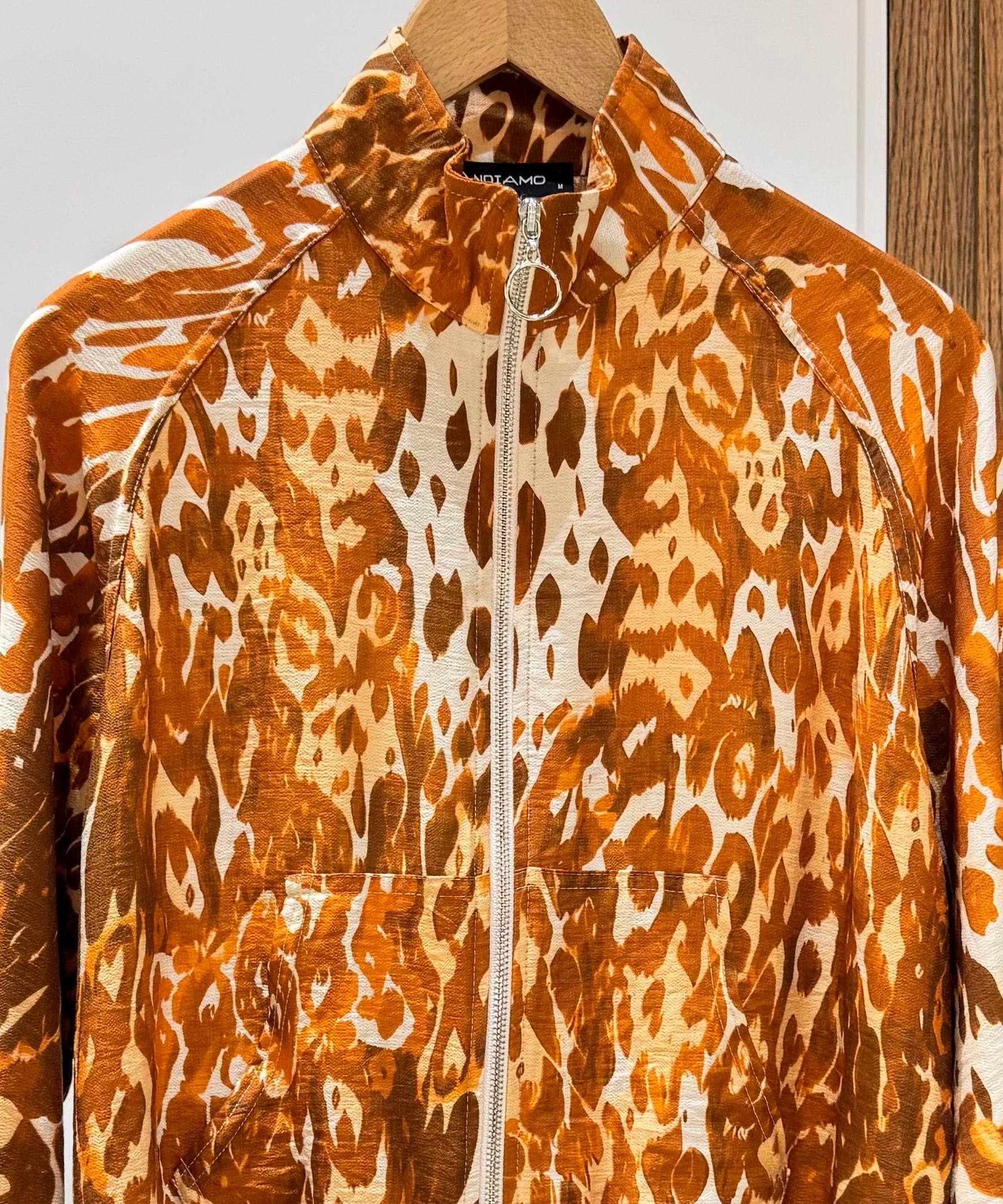 Jacket-Spanish Linen -BROWN