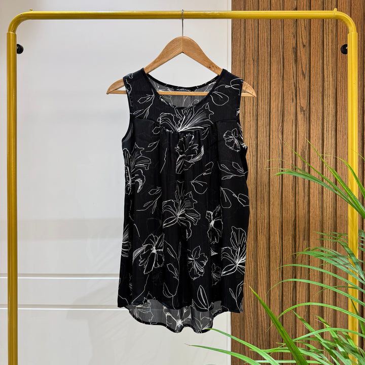 Blouse-Satin-BLACK