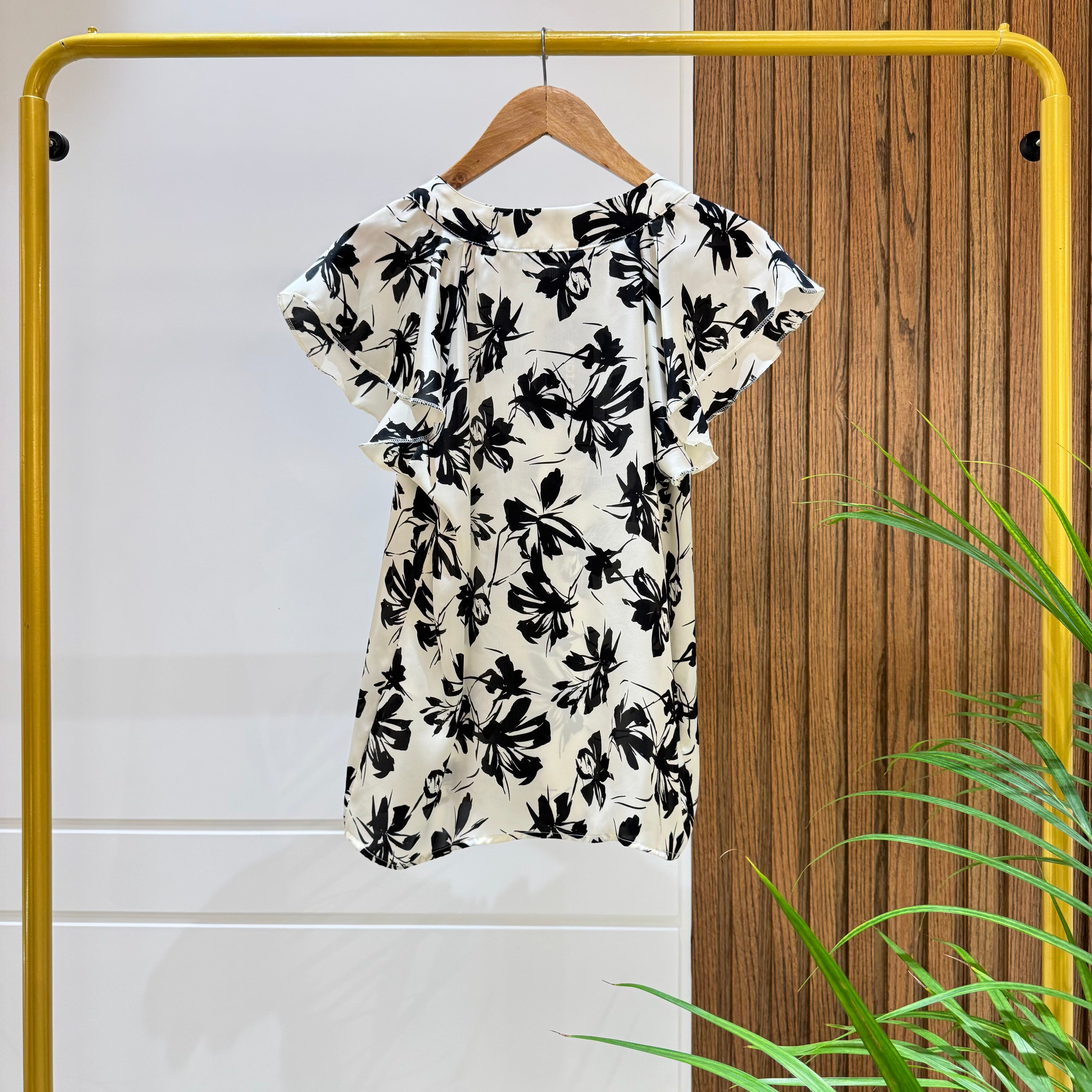 Blouse-Satin-OF WHITE