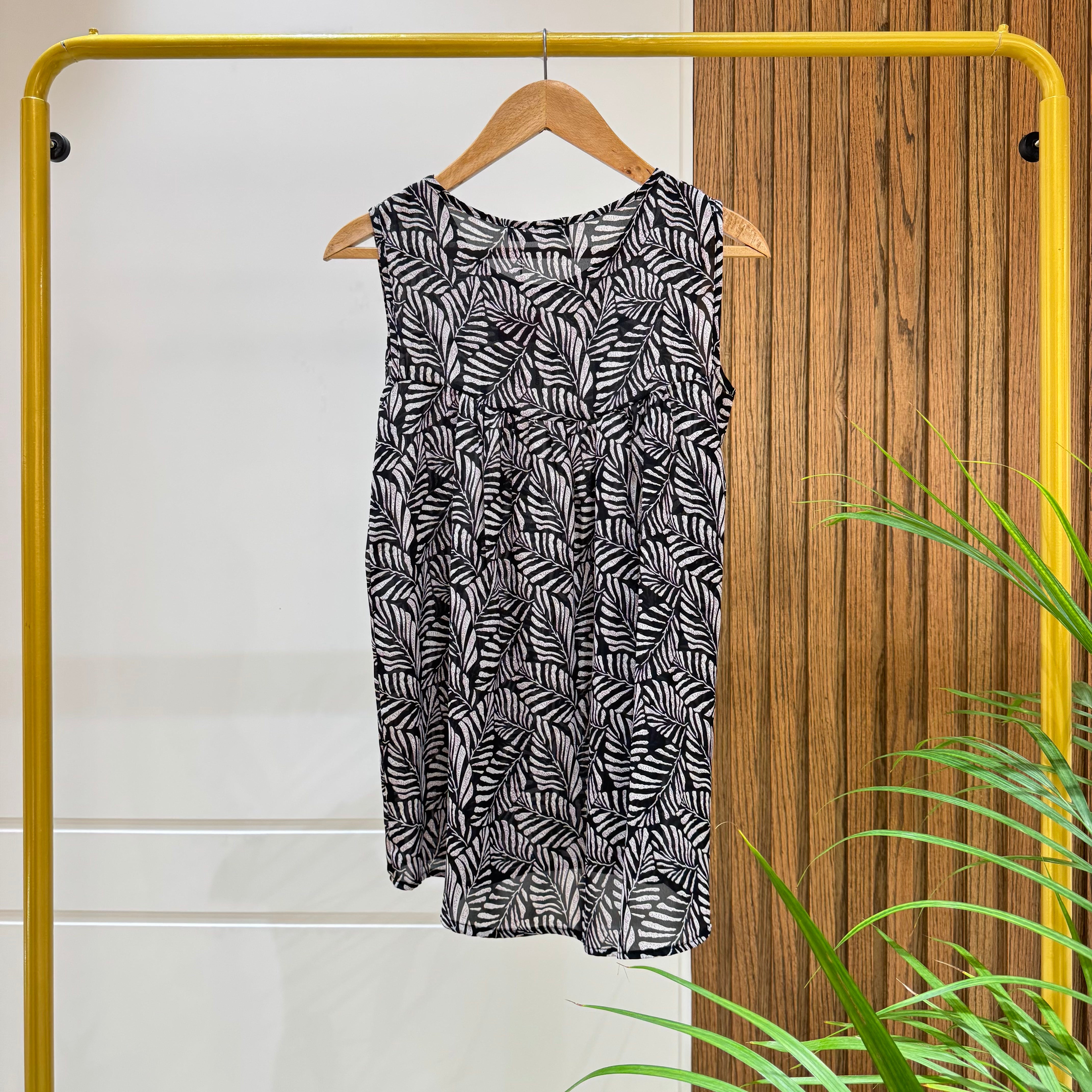 Blouse-Cotton Viscose-GRAY