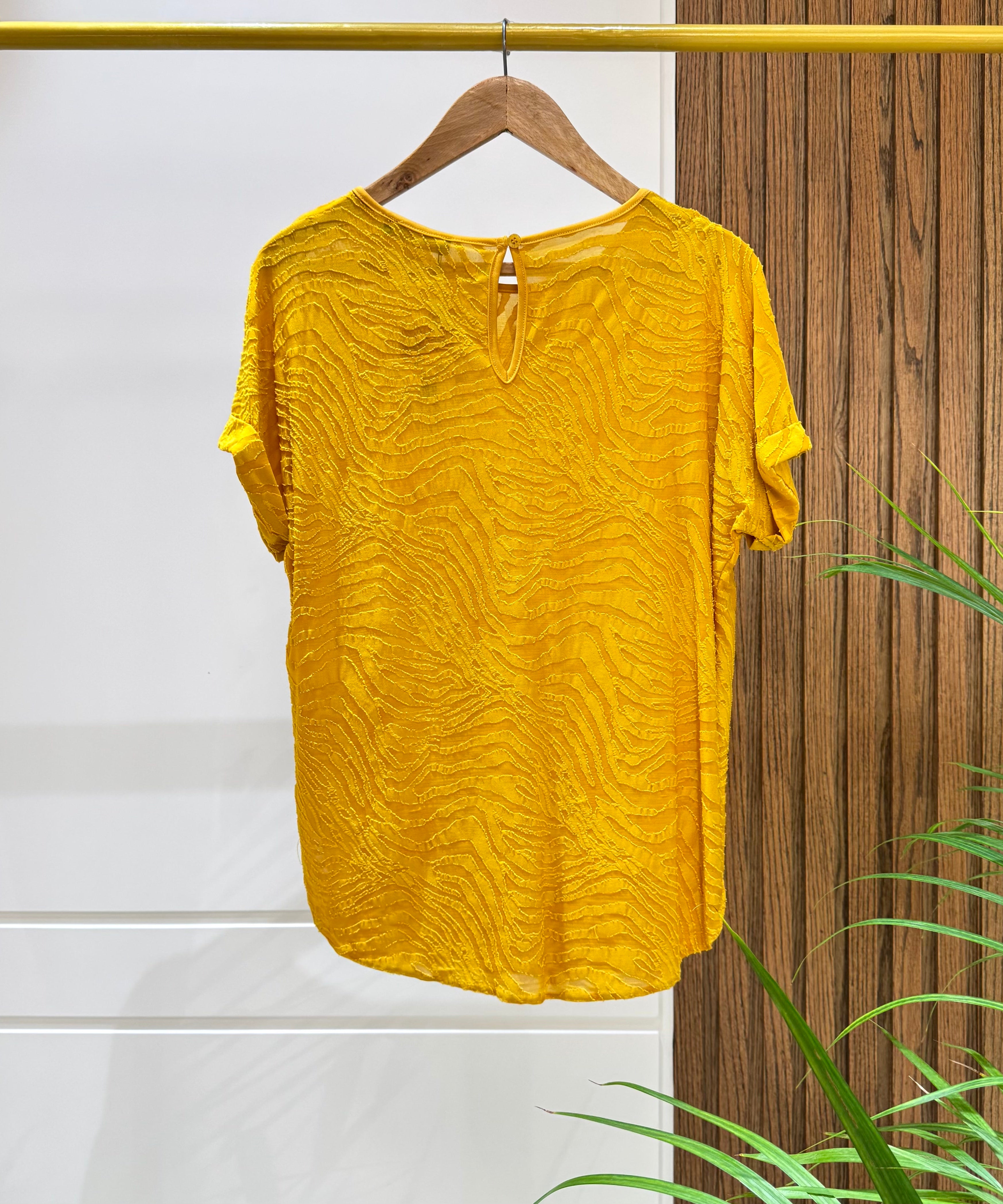 Blouse-Chiffon-MUSTARD