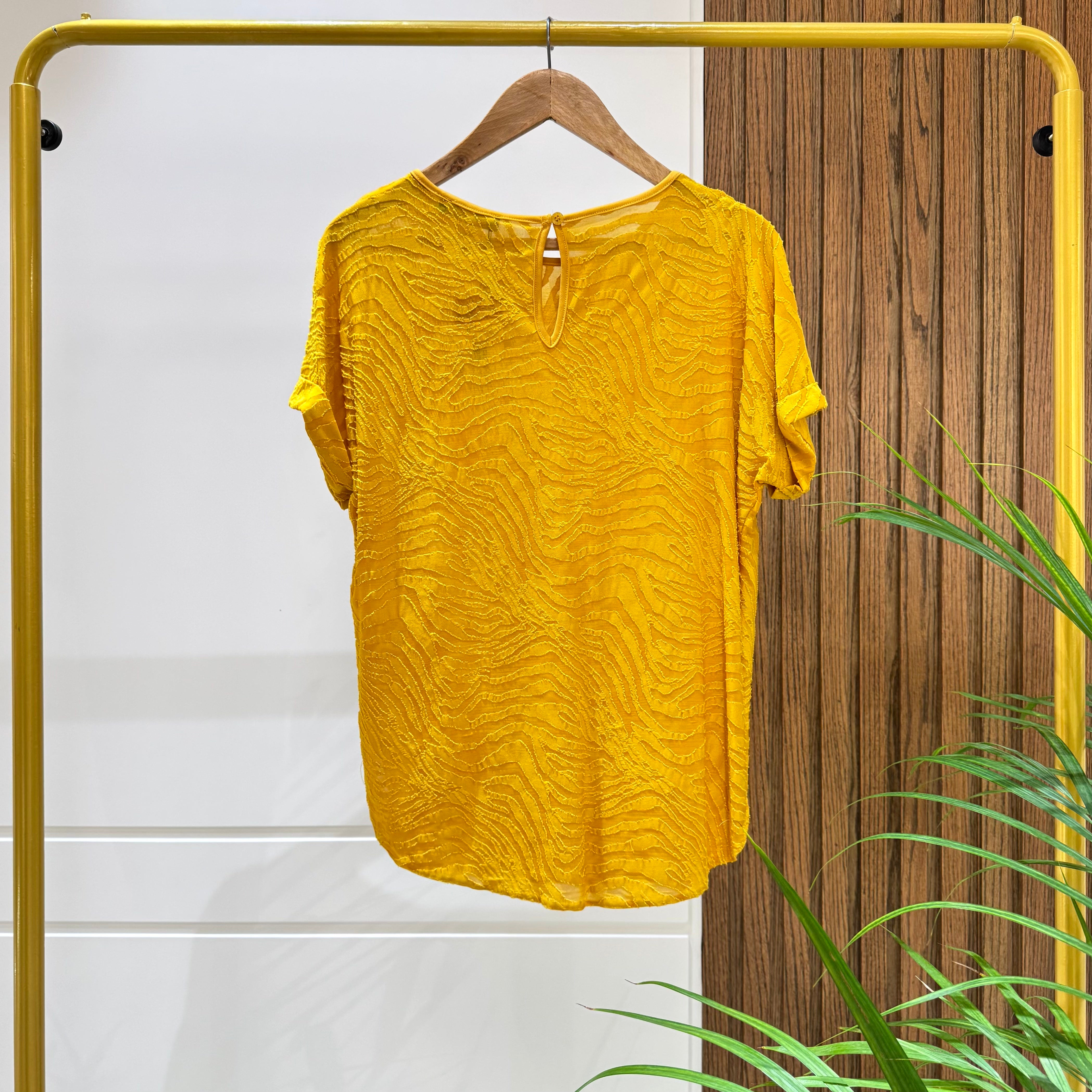 Blouse-Chiffon-MUSTARD