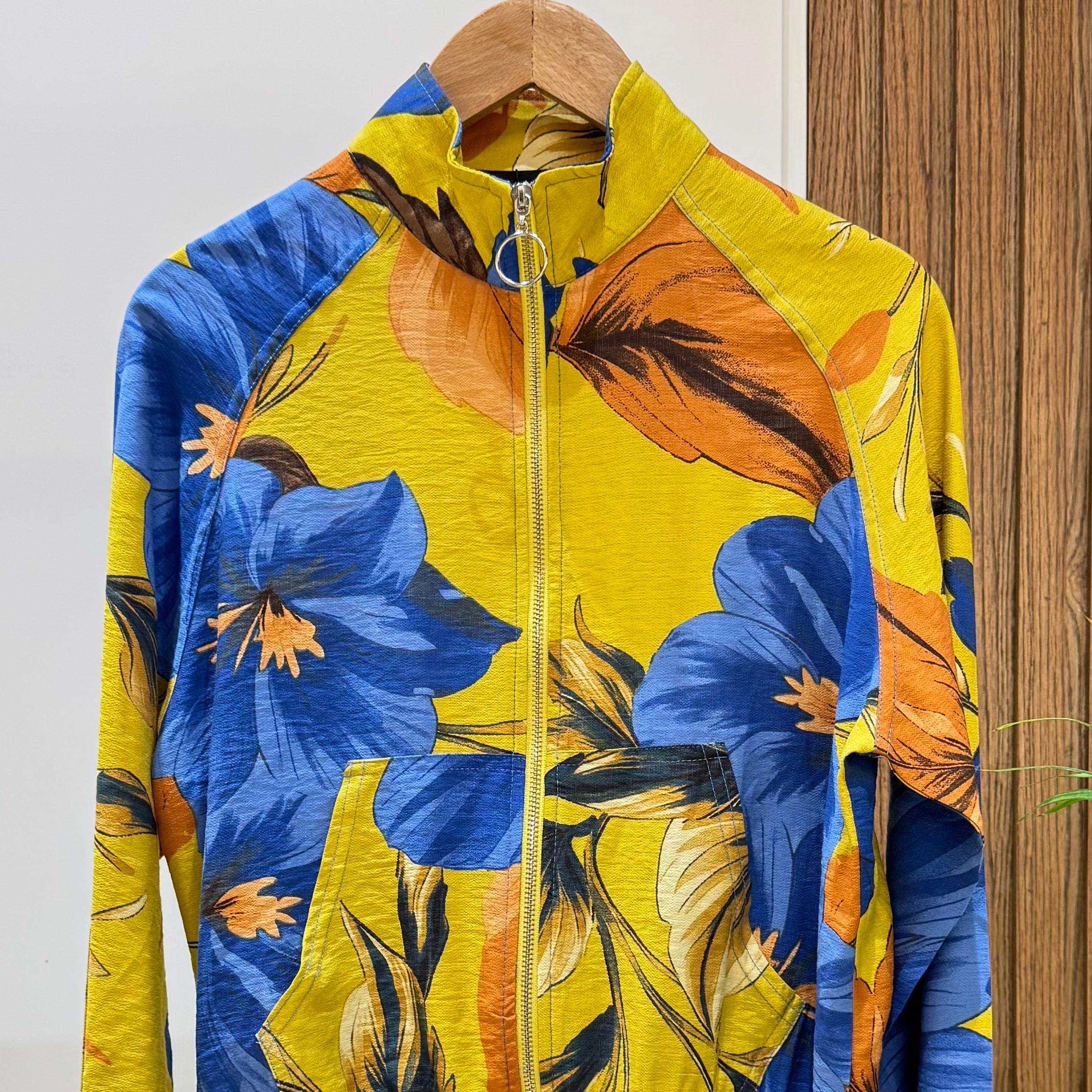 Jacket-Spanish Linen -MUSTARD