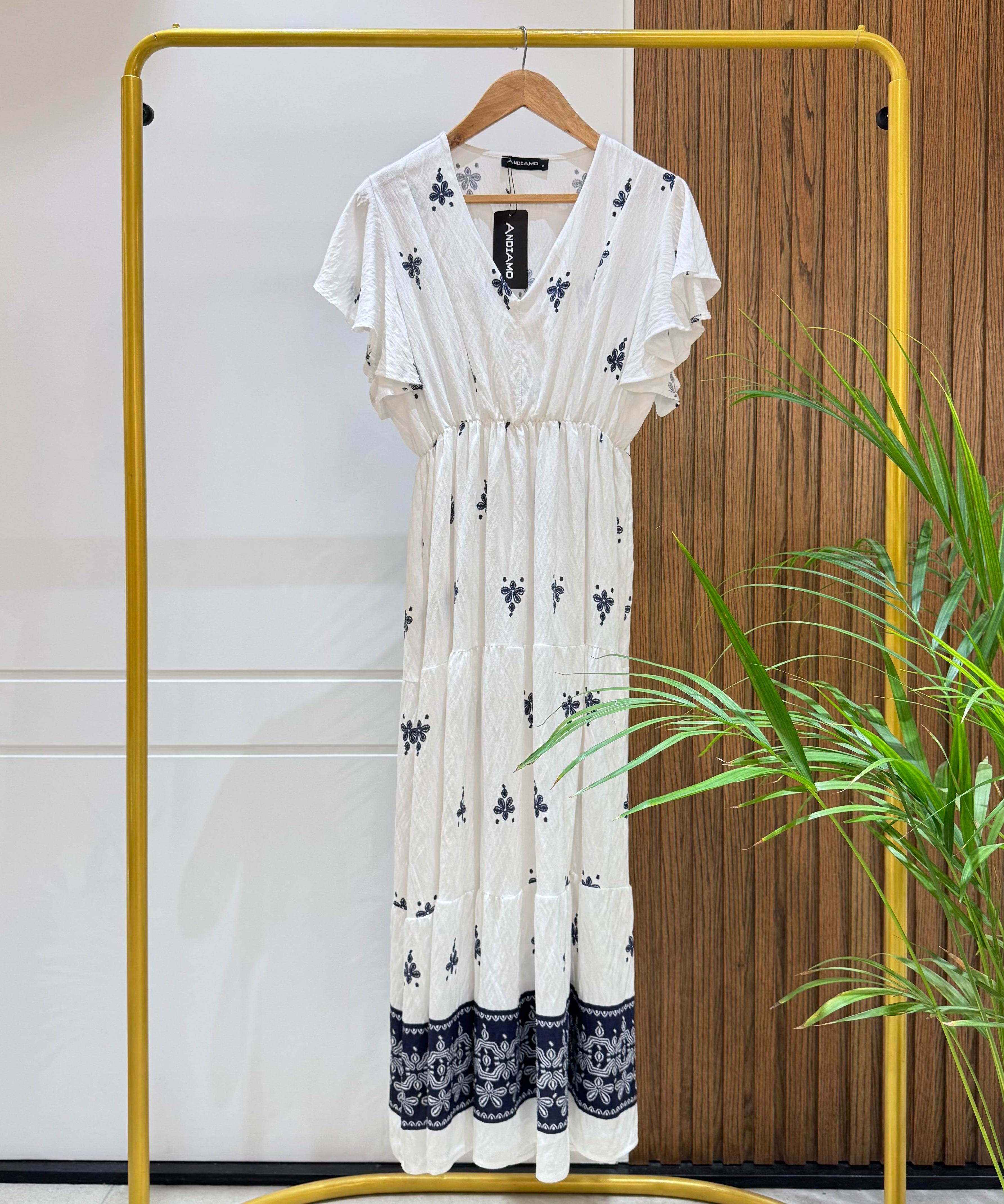 spanish linen dress