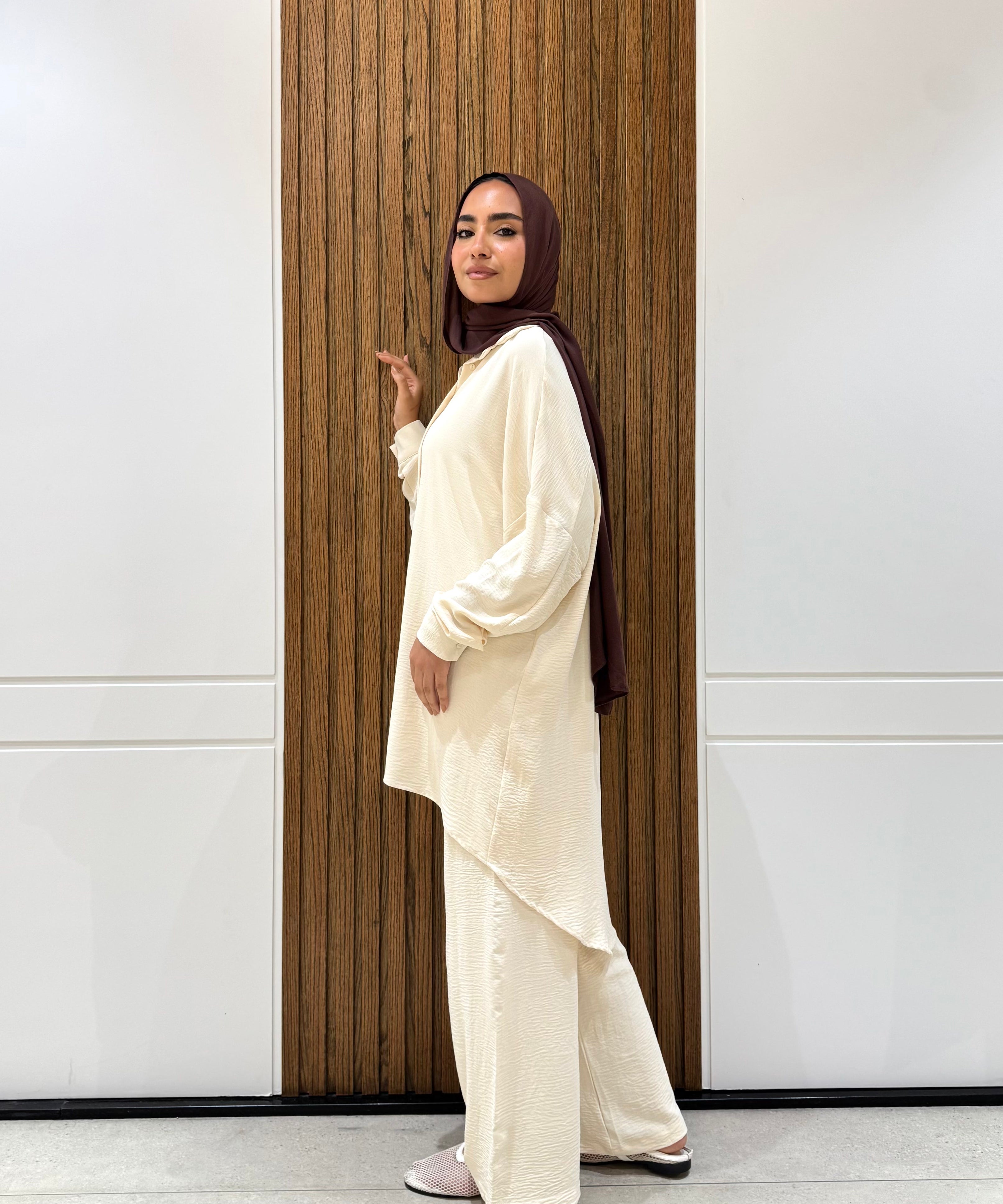 High-low Tunic-Cotton Viscose-L.BEIGE