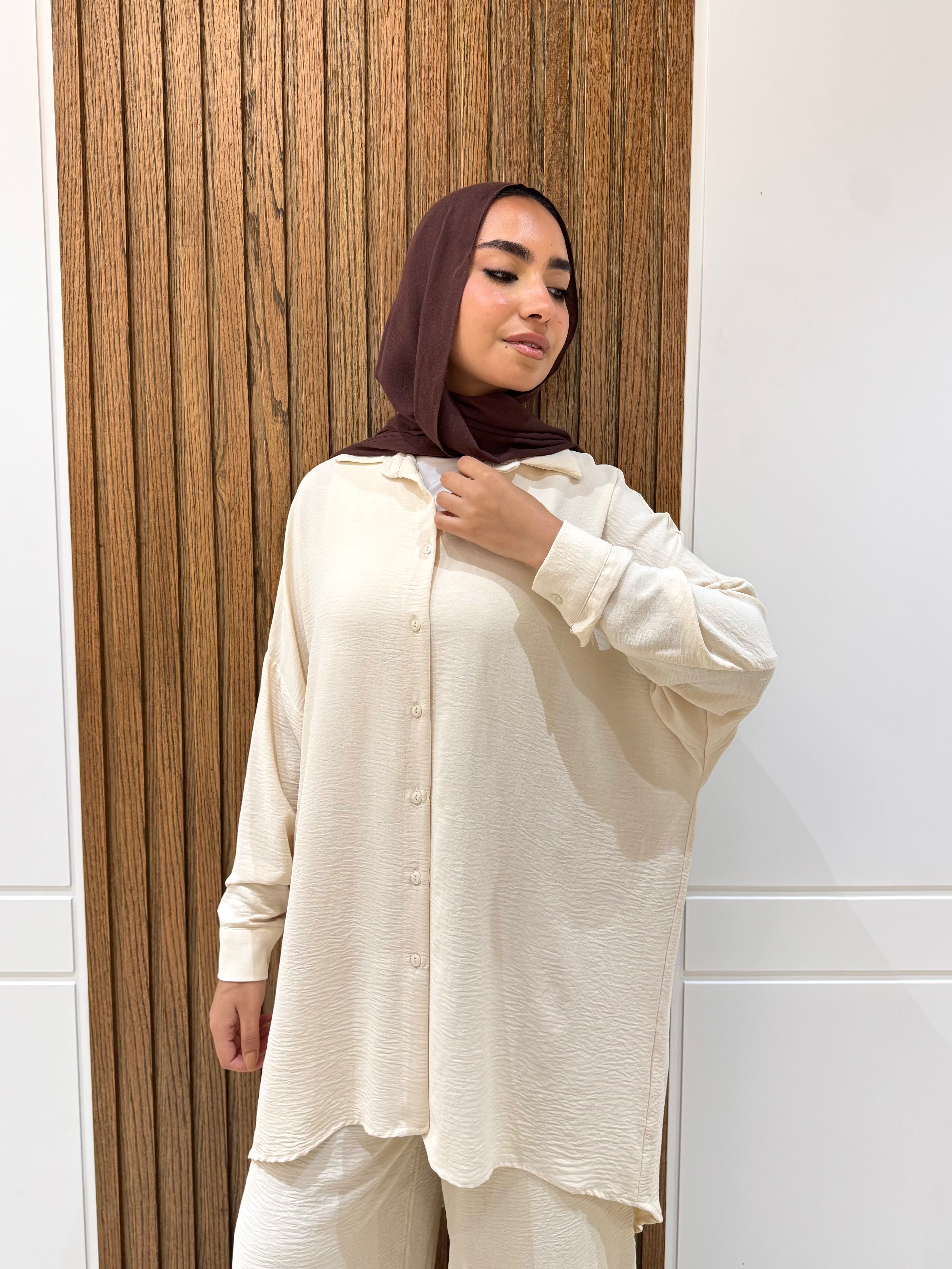 High-low Tunic-Cotton Viscose