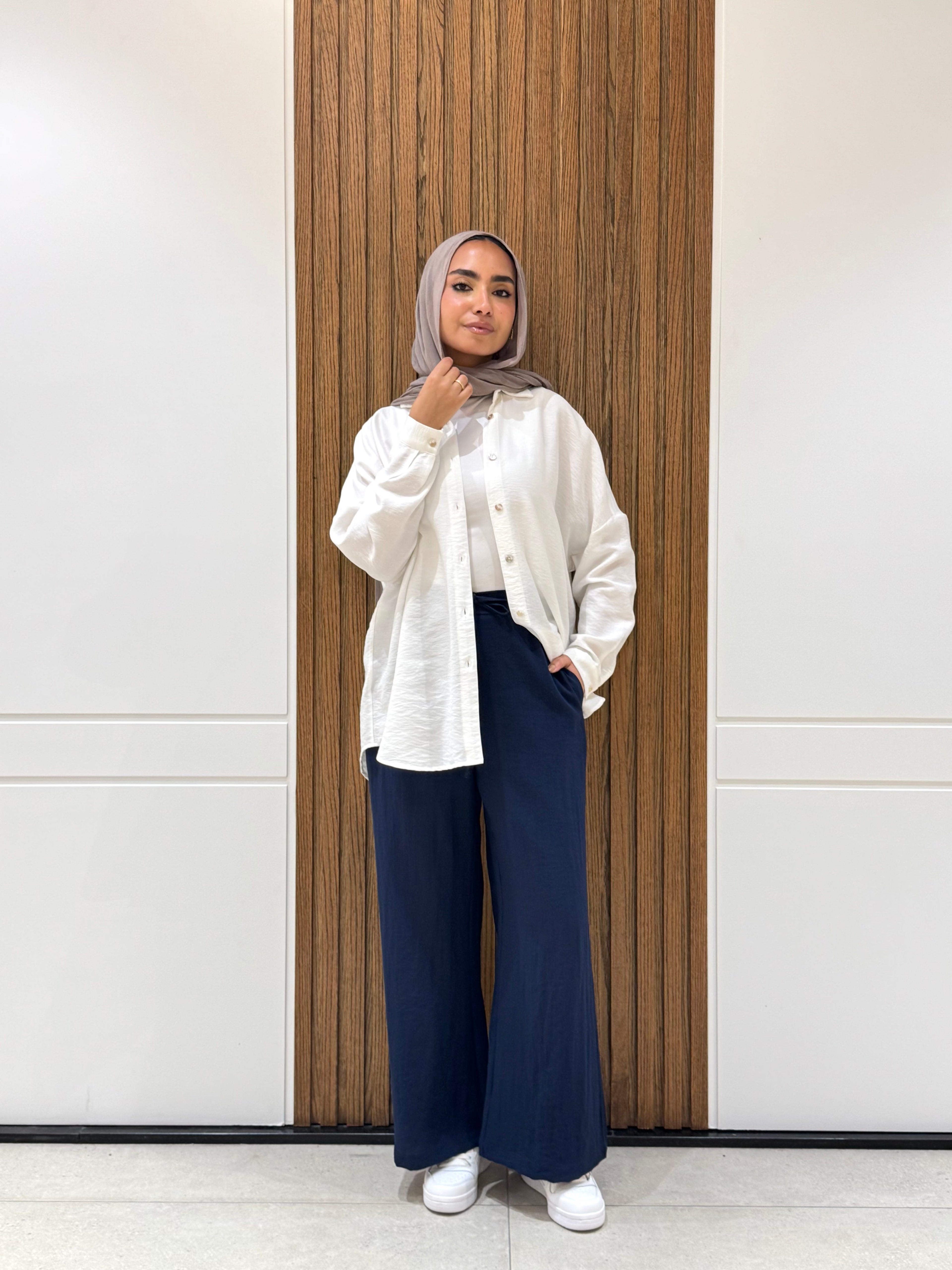 Trousers-Linen-NAVY